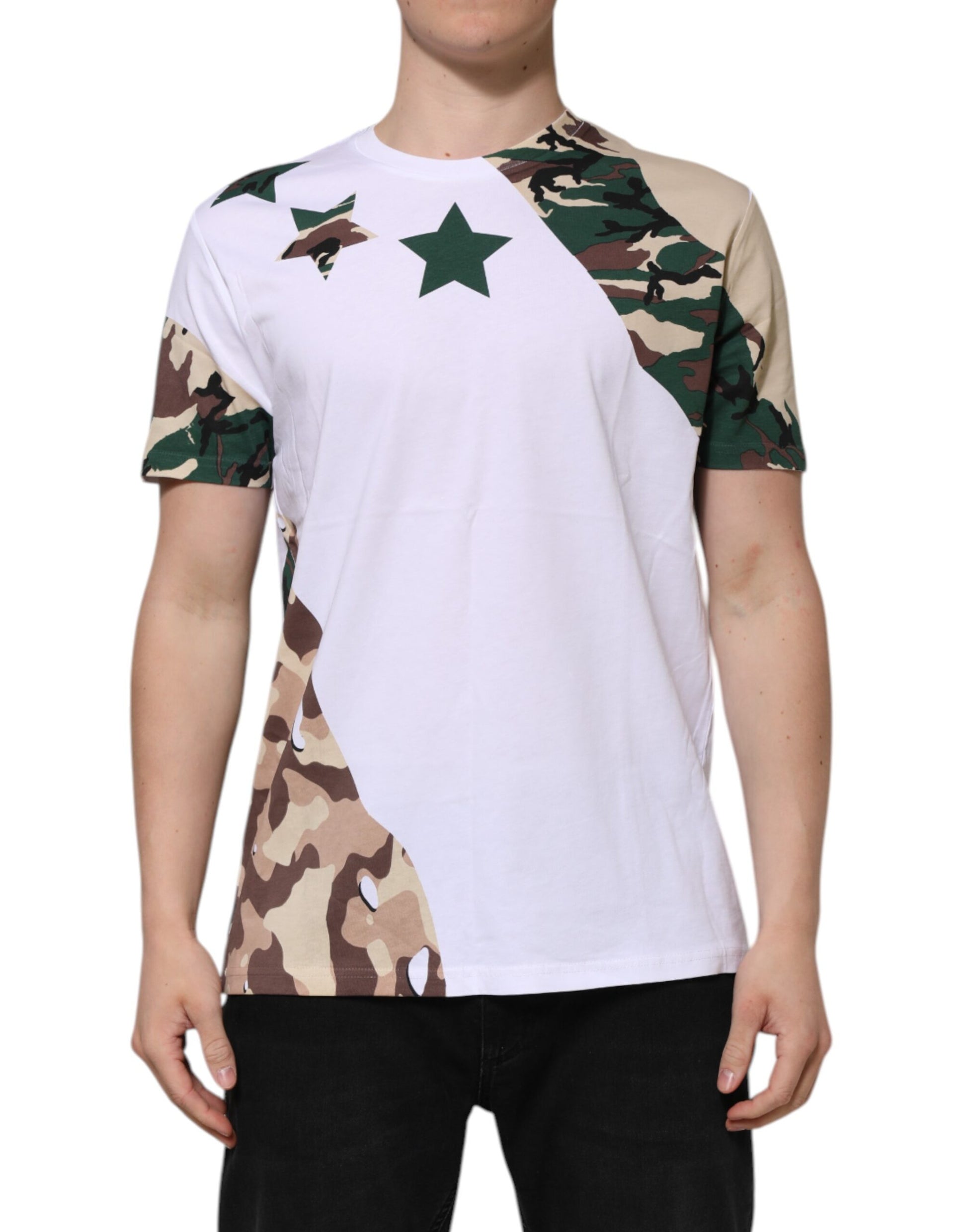 Dolce & Gabbana White T-Shirt for Men