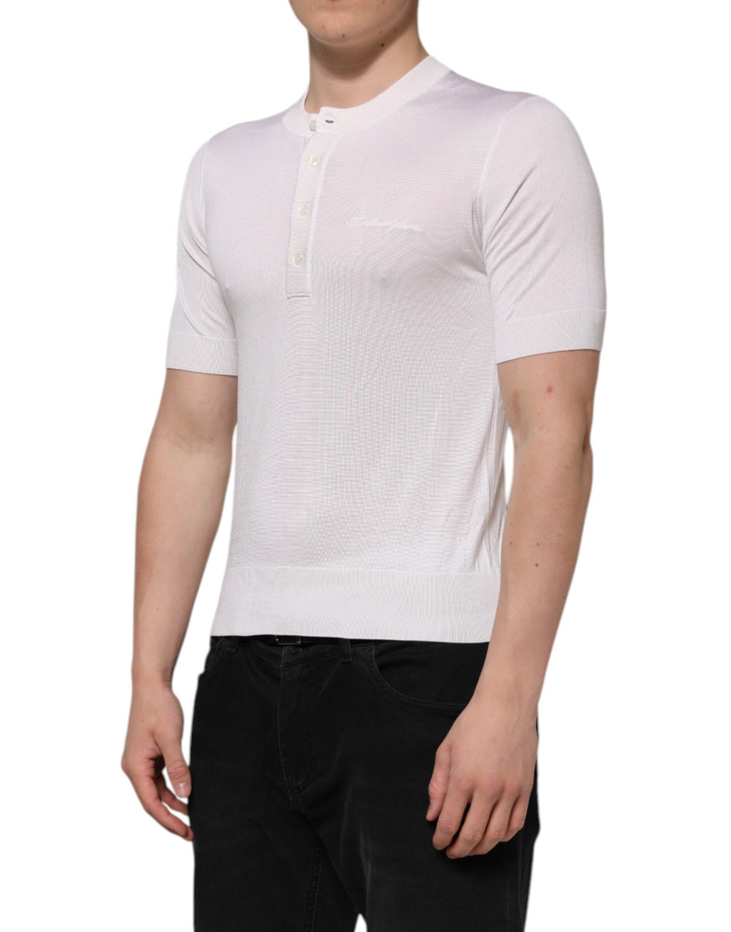 Dolce & Gabbana White T-Shirt for Men detail view