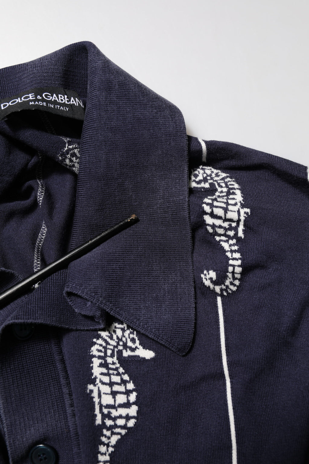 Dolce & Gabbana Blue Polo Shirt for Men additional view