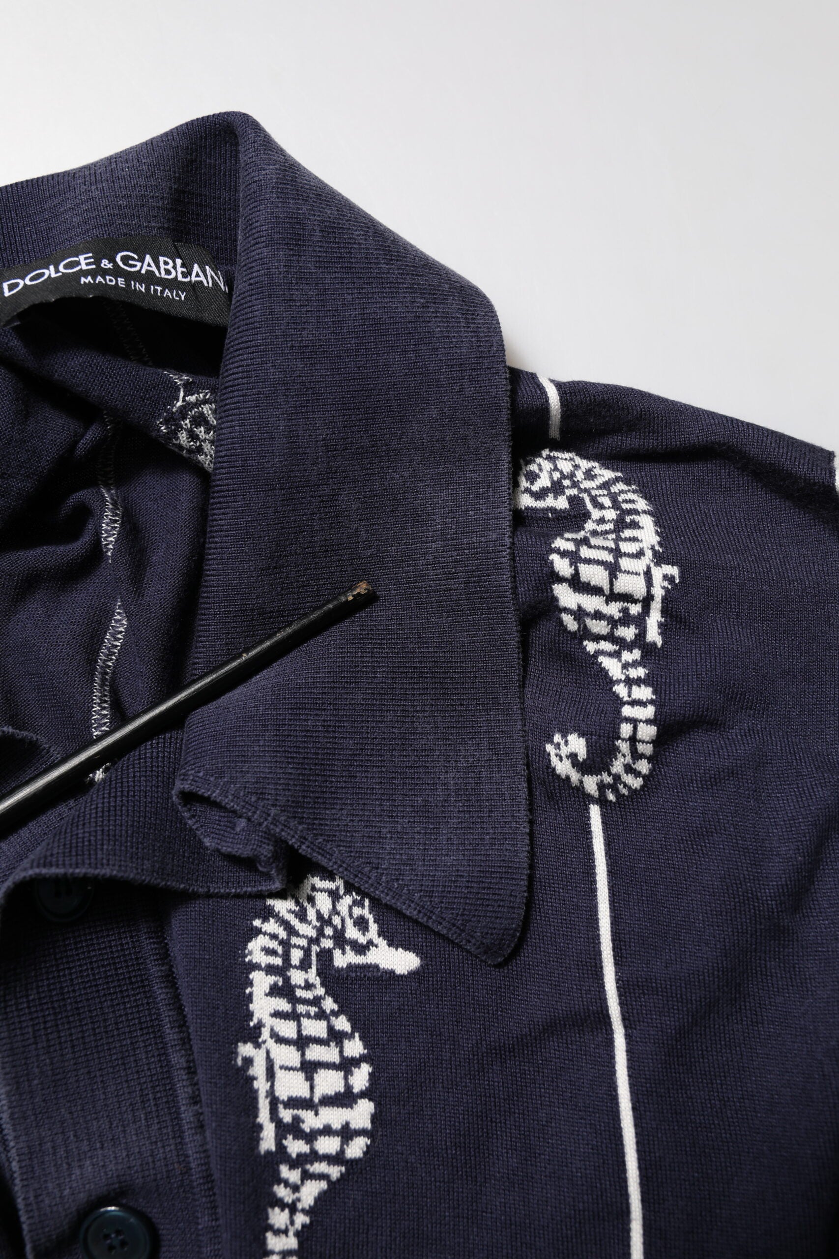 Dolce & Gabbana Blue Polo Shirt for Men additional view