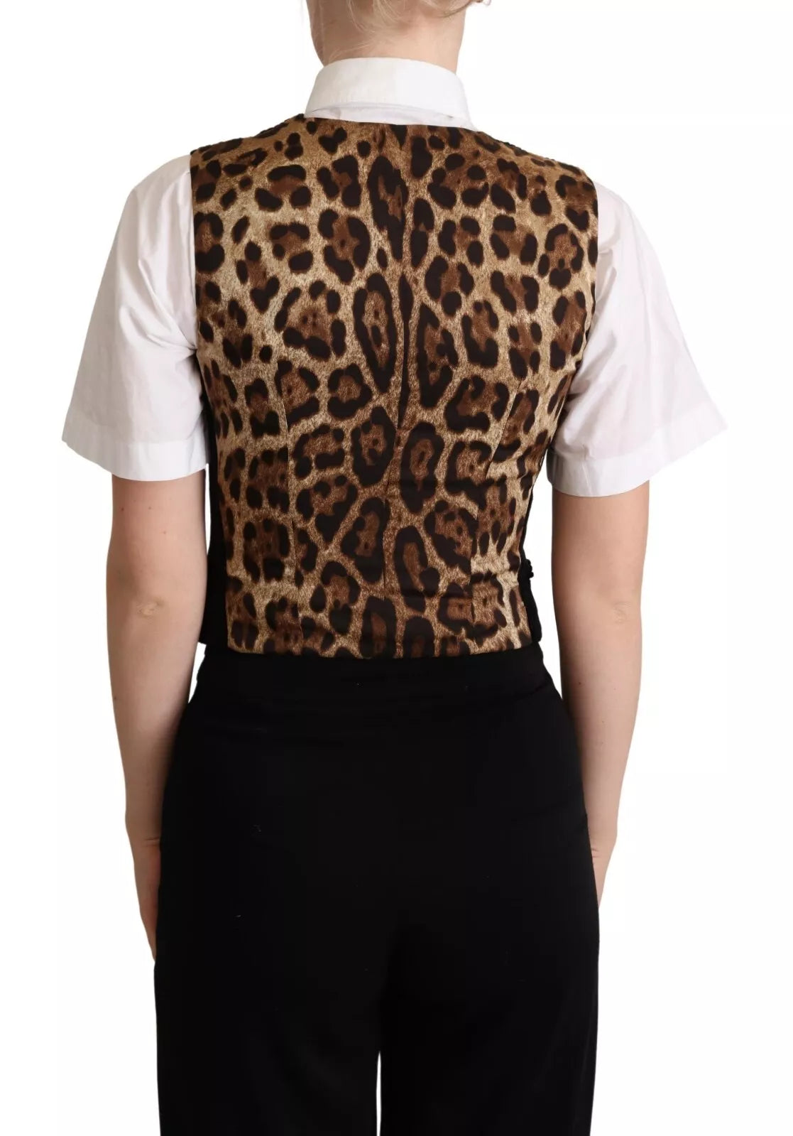 Dolce & Gabbana Black Waistcoats for Women detail view