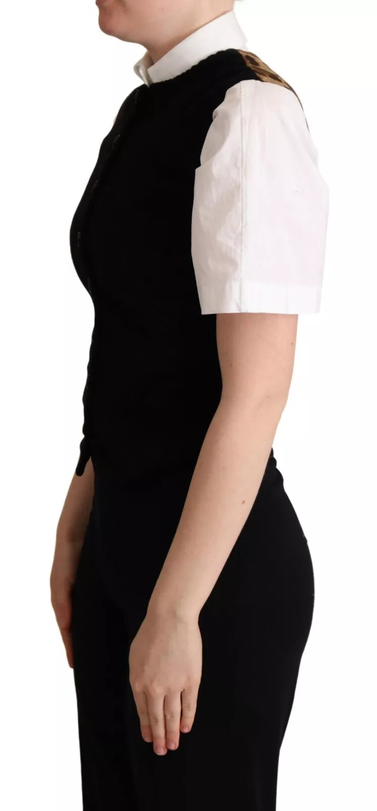 Dolce & Gabbana Black Waistcoats for Women alternate view