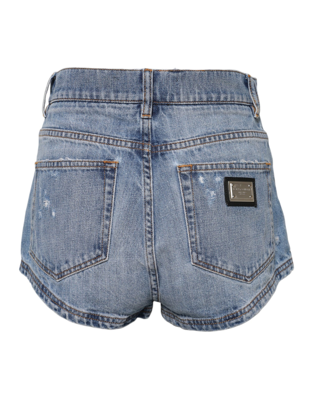 Dolce & Gabbana Blue Shorts for Women detail view