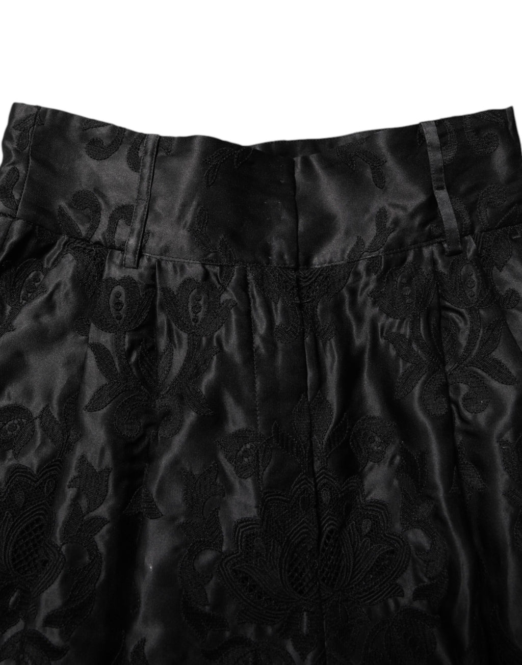 Dolce & Gabbana Black Bermuda for Women side view