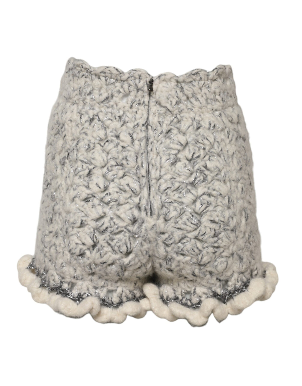 Dolce & Gabbana White Bermuda for Women detail view