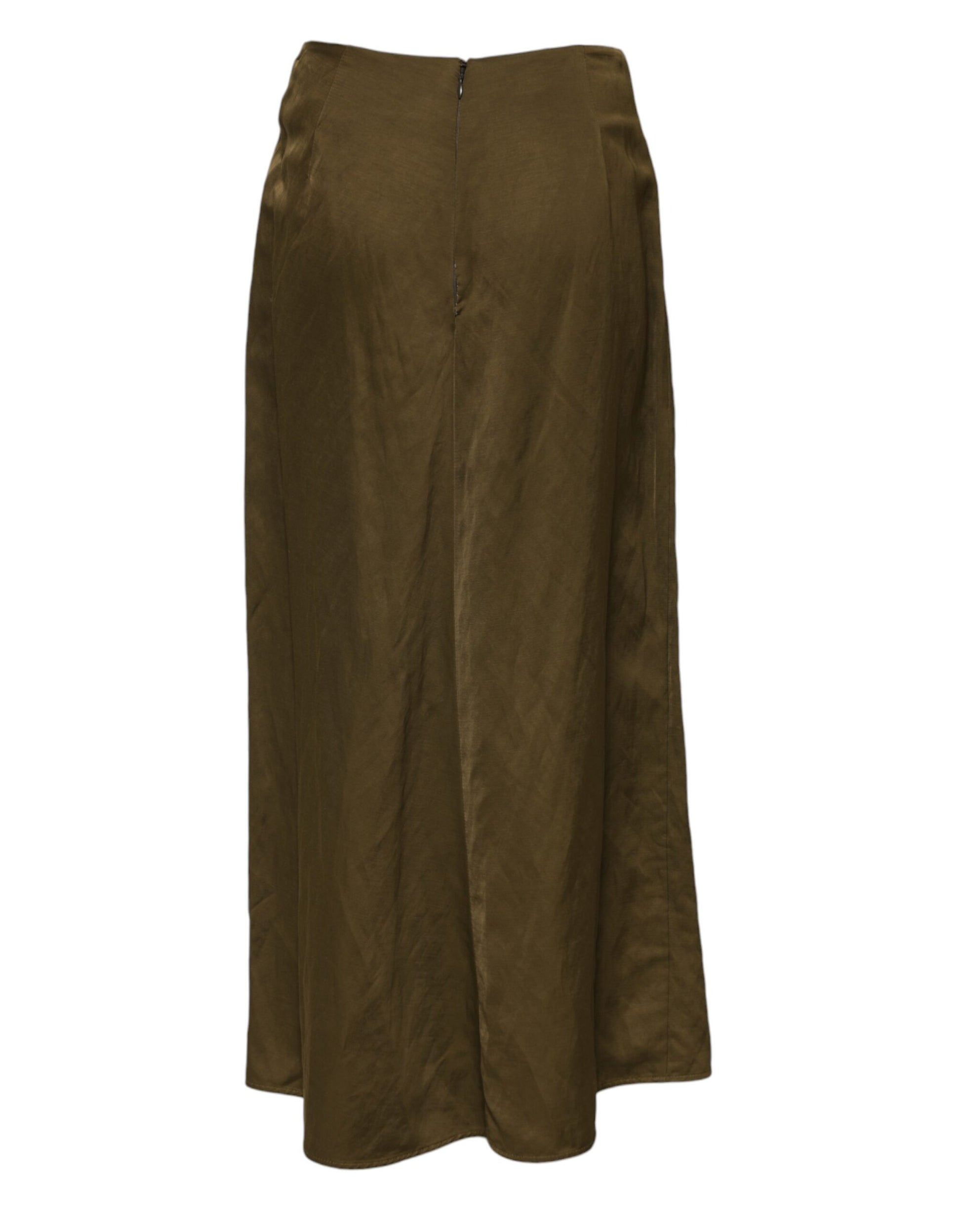 Jil Sander Green Long Skirt for Women detail view