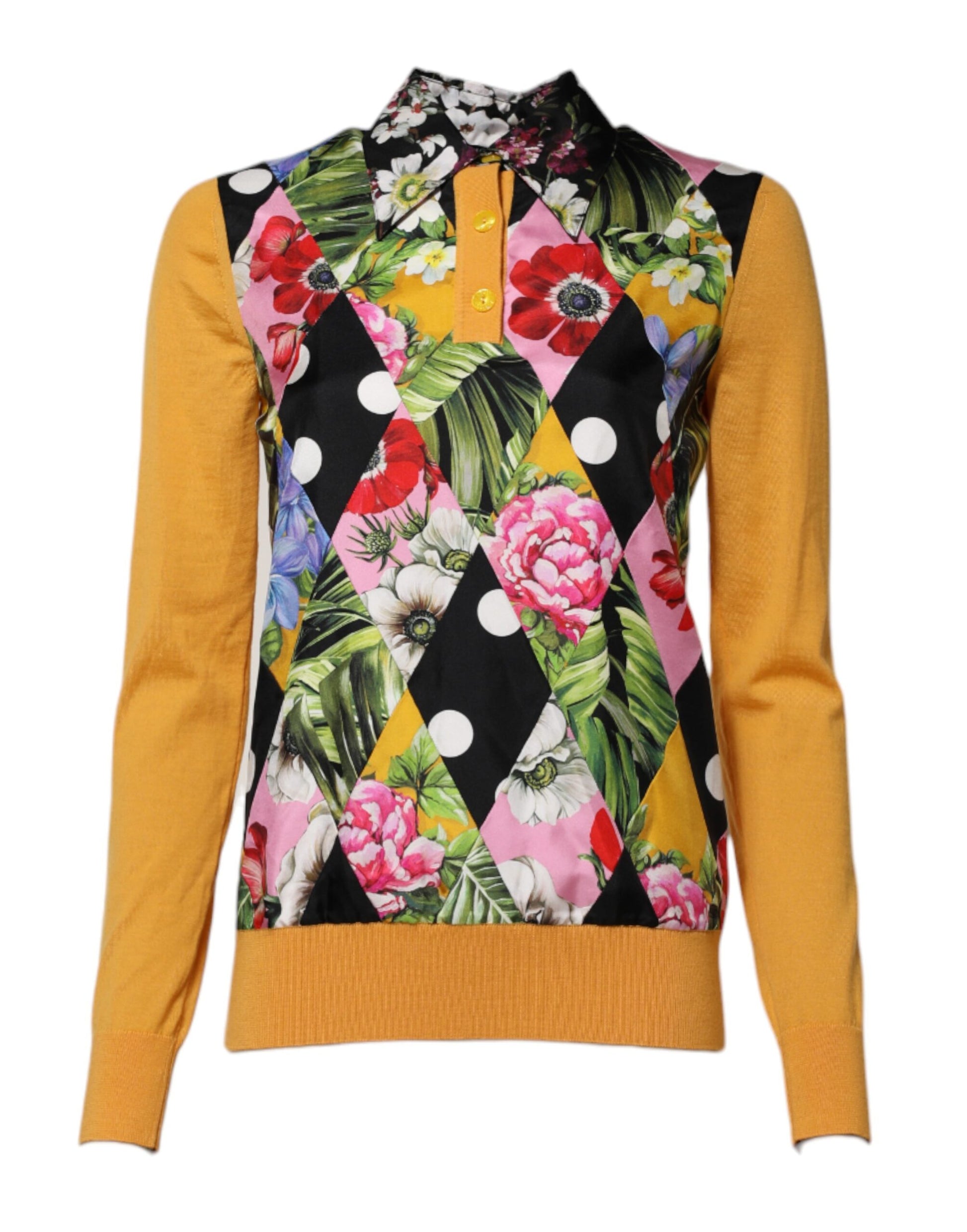 Dolce & Gabbana Multicolor Polo Shirt for Women