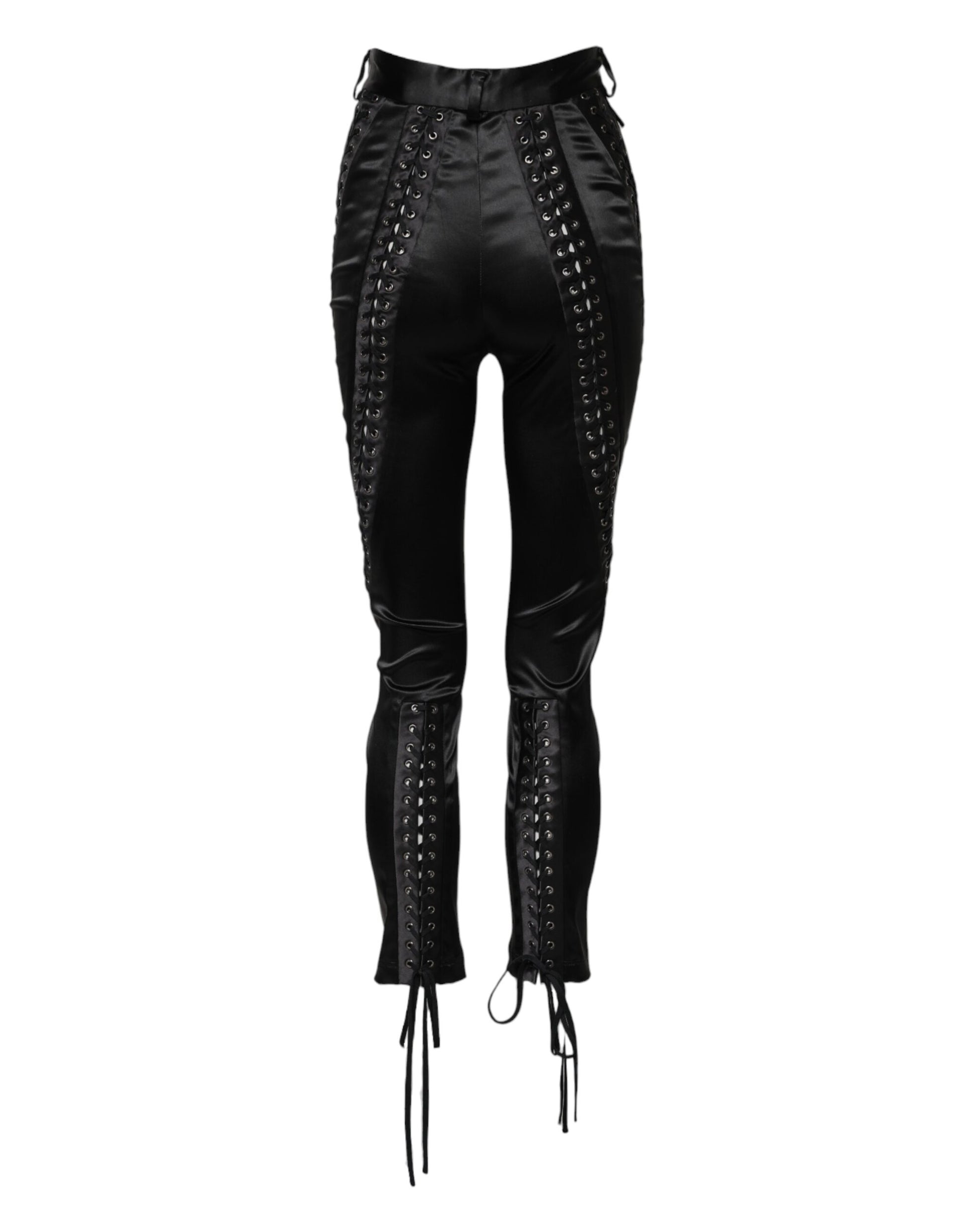 Dolce & Gabbana Black Skinny Pants for Women detail view