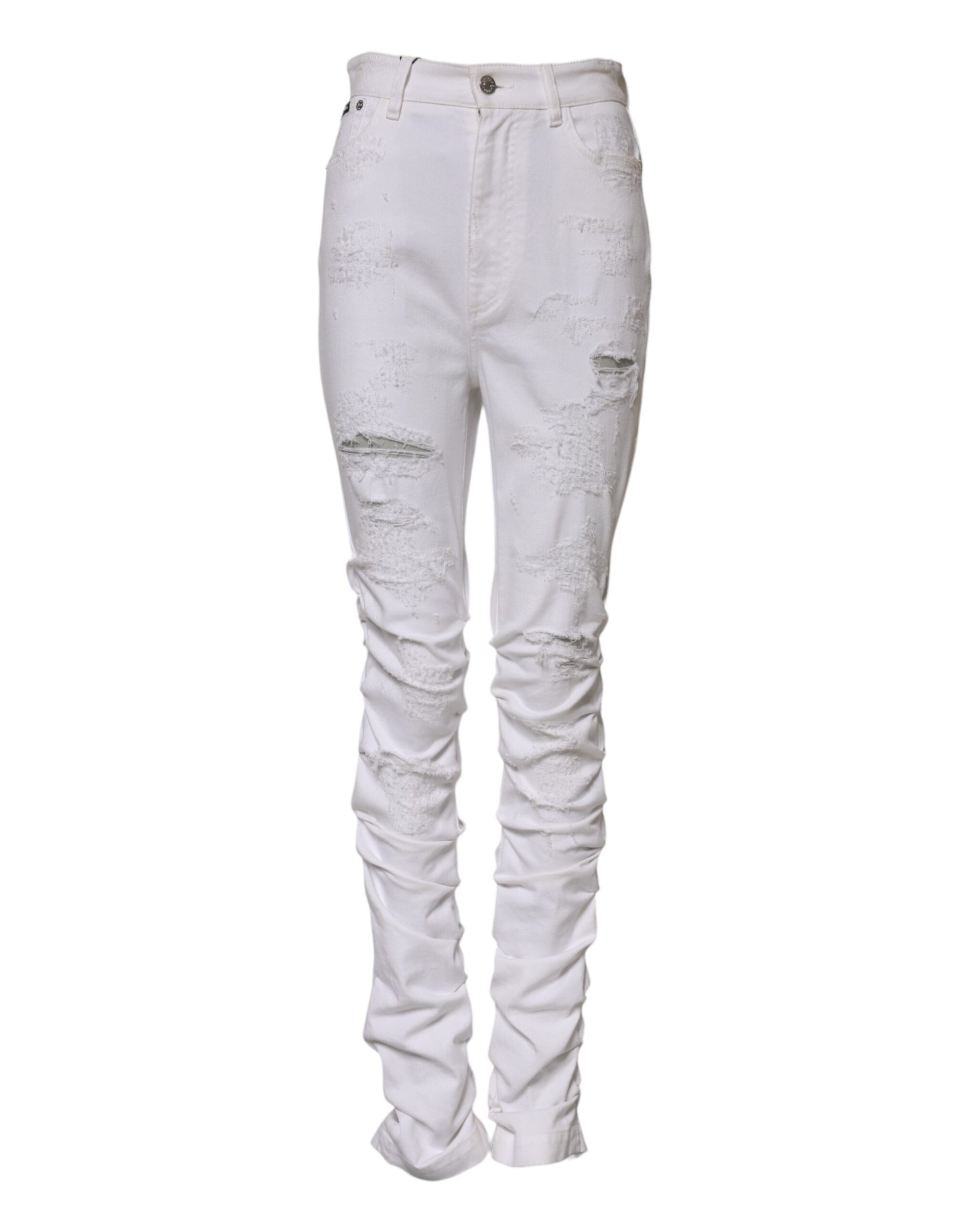 Dolce & Gabbana White Skinny Jeans for Women