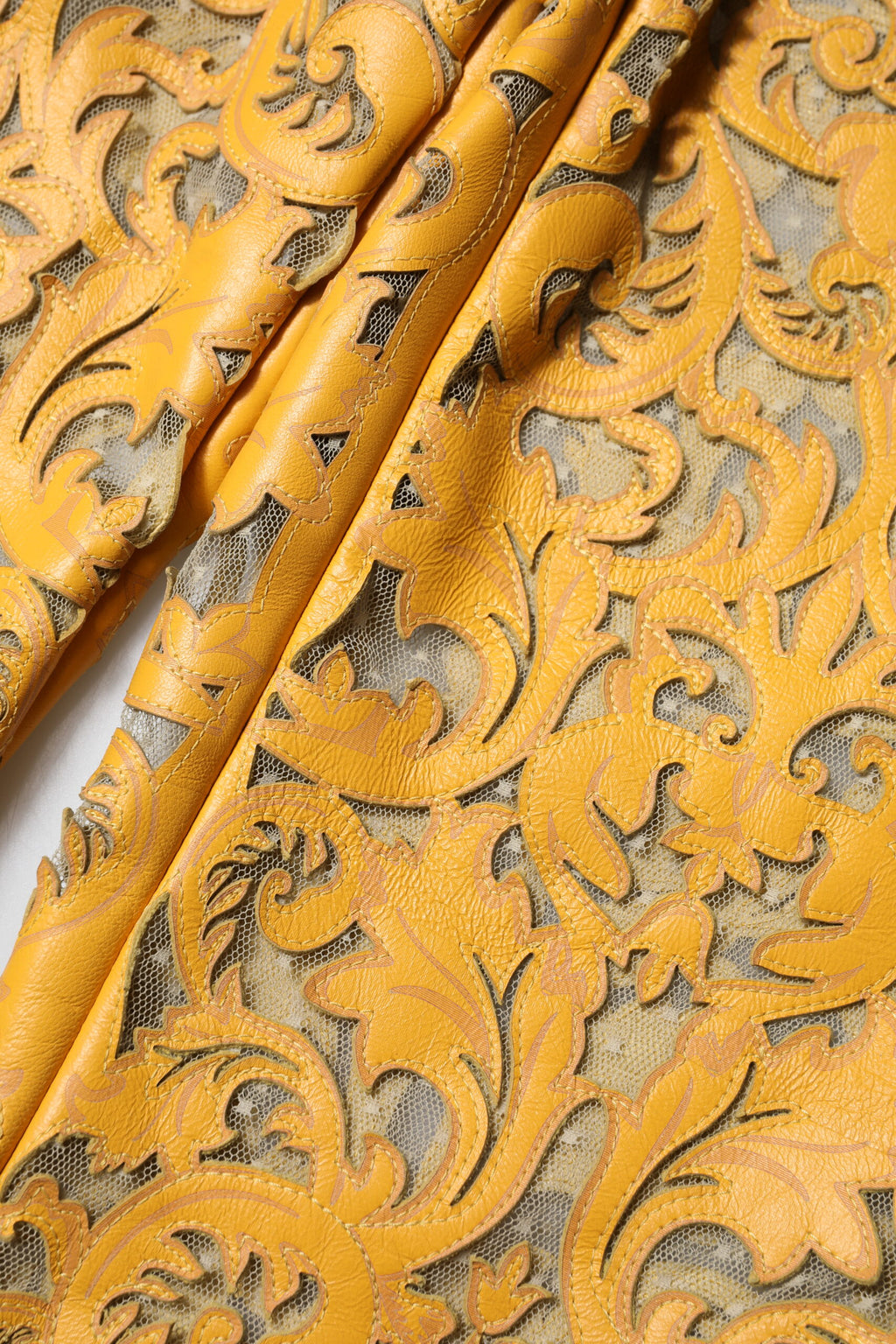 Dolce & Gabbana Yellow Cropped Pants for Women additional view