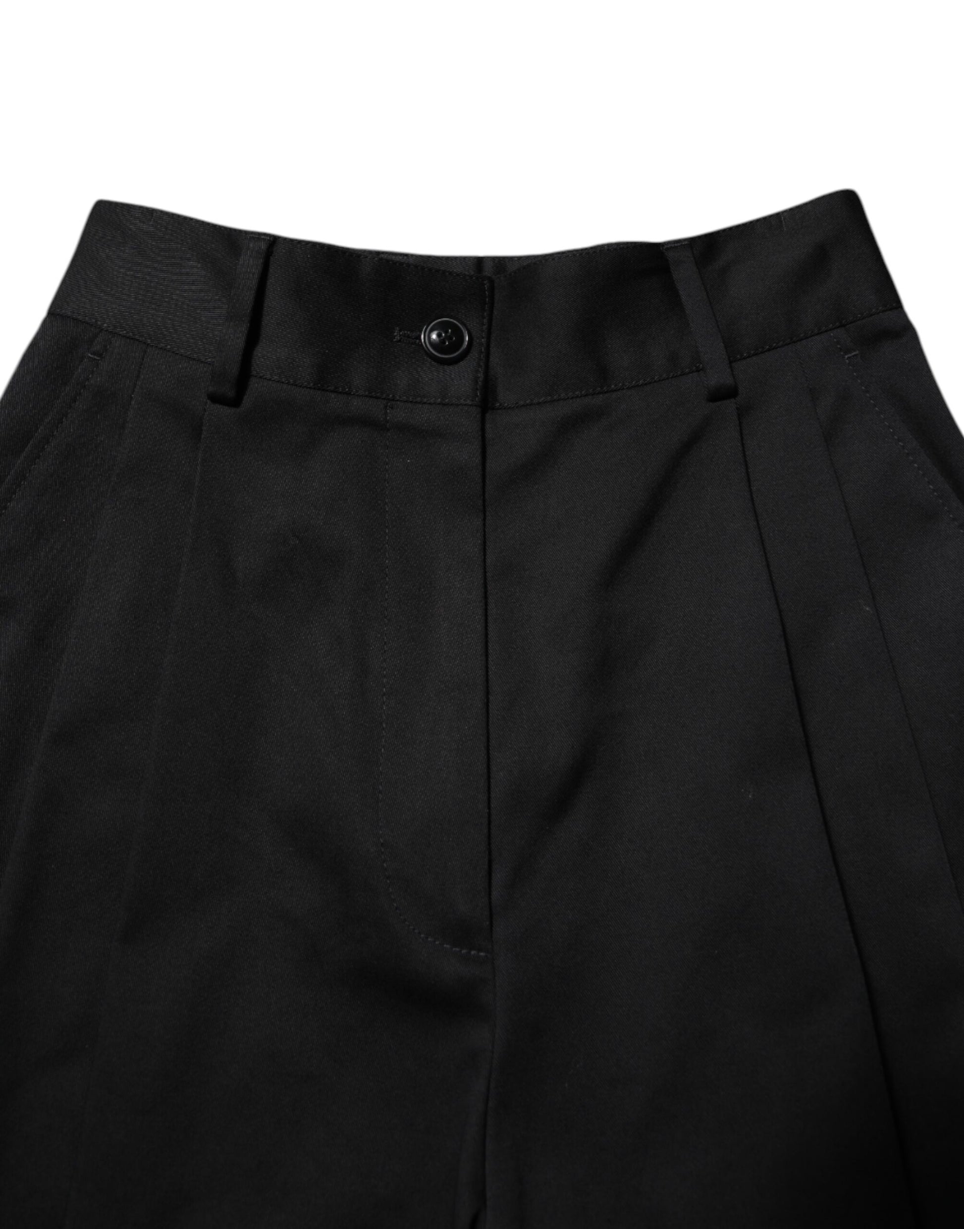 Dolce & Gabbana Black Casual Pants for Women side view