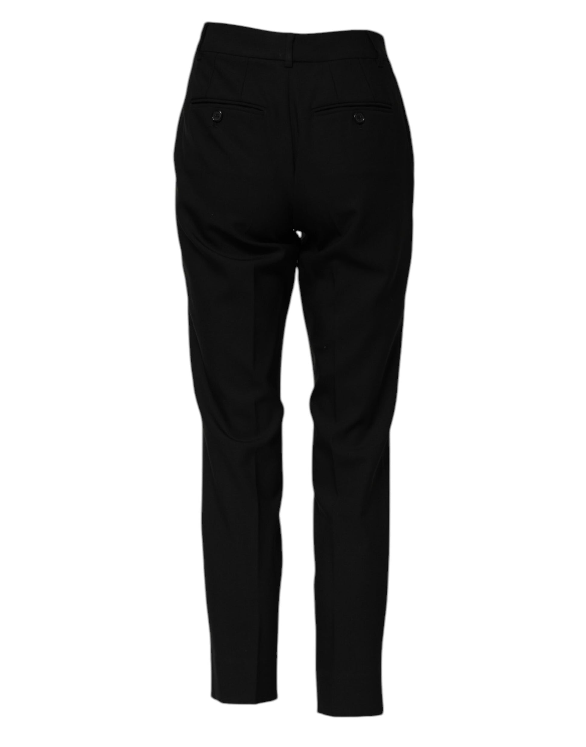 Dolce & Gabbana Black Dress Pants for Women detail view