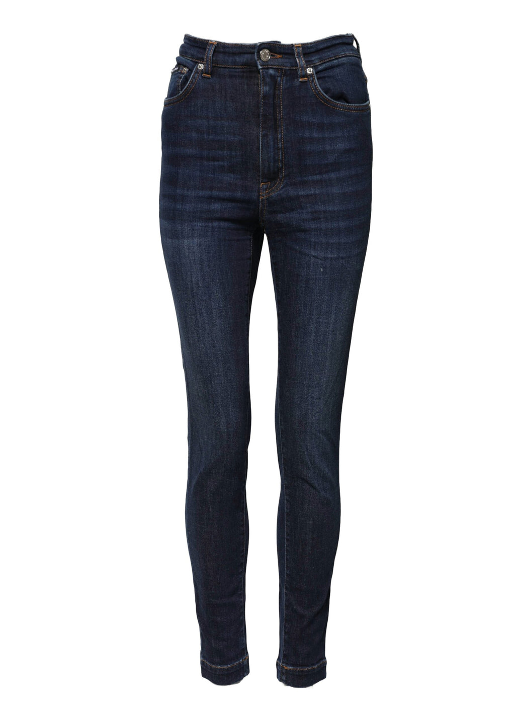 Dolce & Gabbana Blue Skinny Jeans for Women alternate view