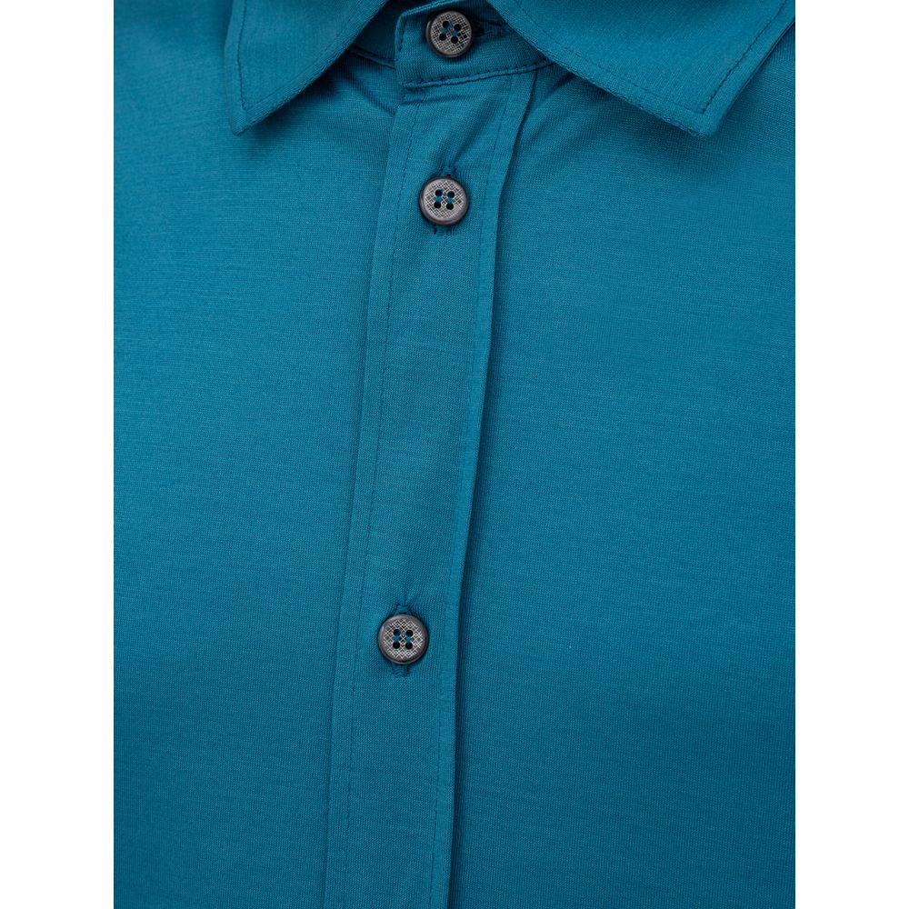 Blaues Baumwollhemd von Canali