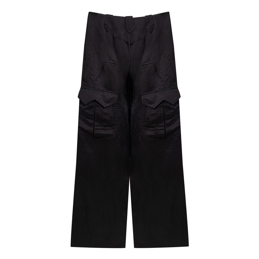 Pantalon cargo Tom Ford noir en viscose