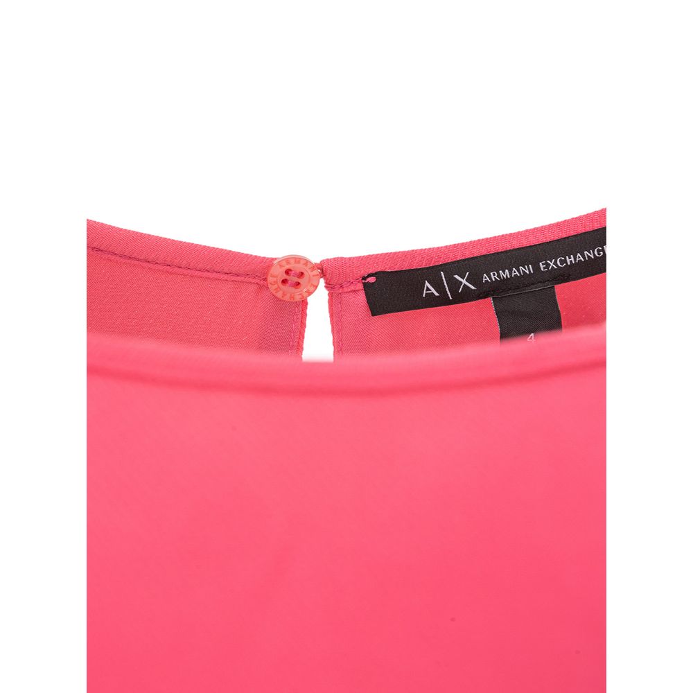 Armani Exchange Pink Casual Dress for Women side view