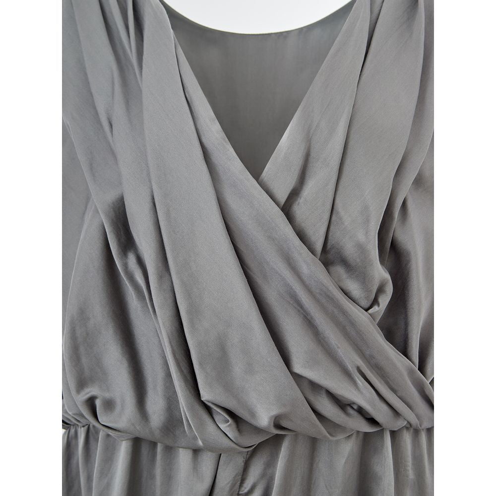 Lardini Grey Casual Dress for Women side view