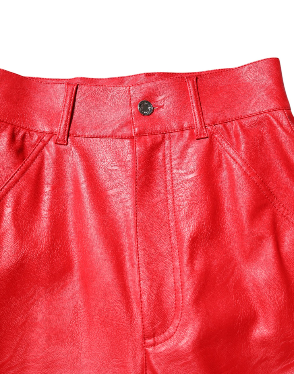 Dolce & Gabbana Red Dress Pants for Women side view