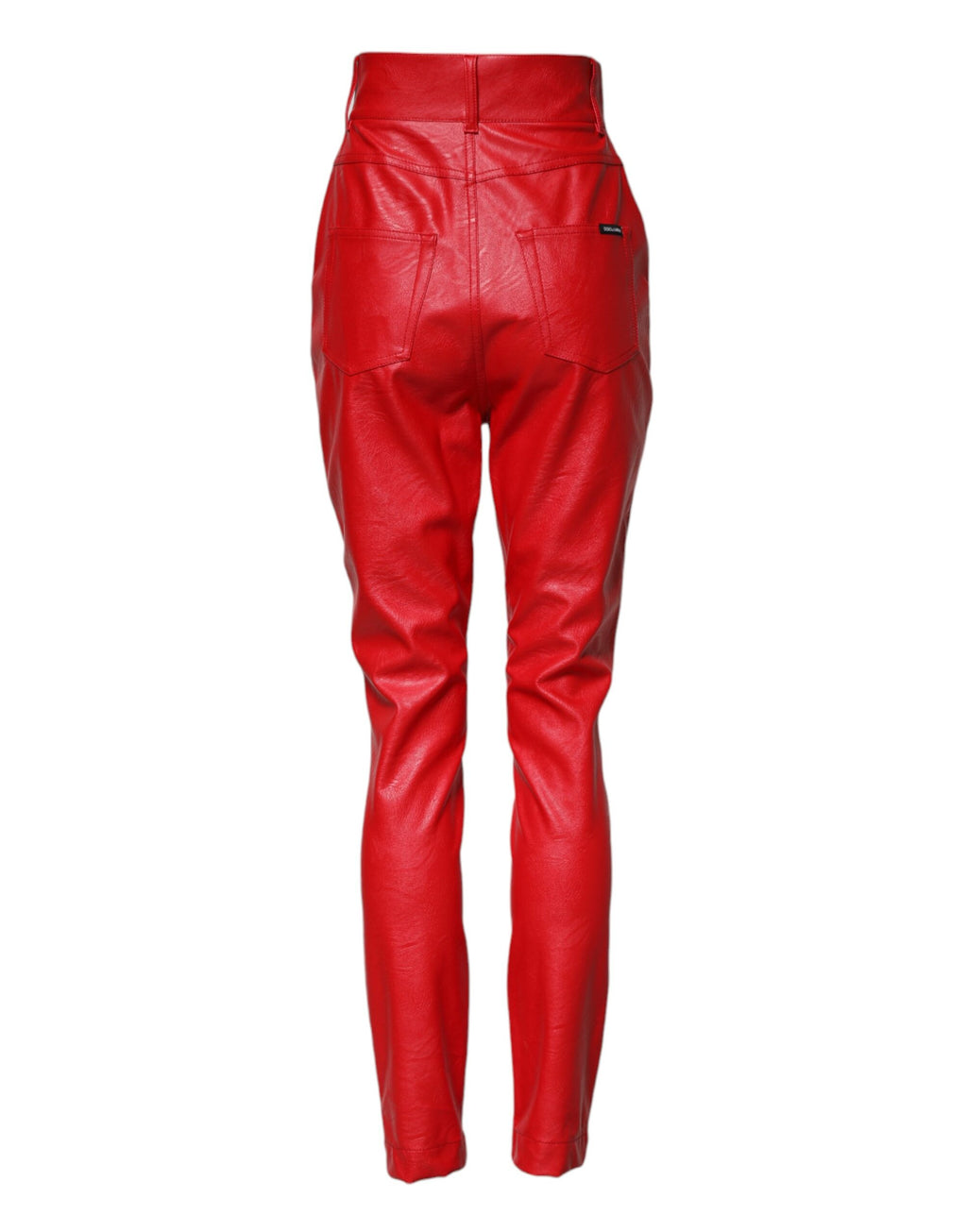 Dolce & Gabbana Red Dress Pants for Women detail view