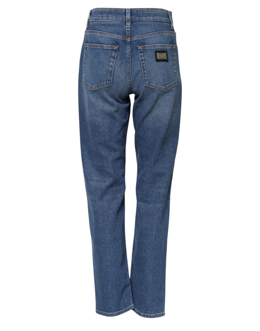 Dolce & Gabbana Blue High Waisted Jeans for Women detail view