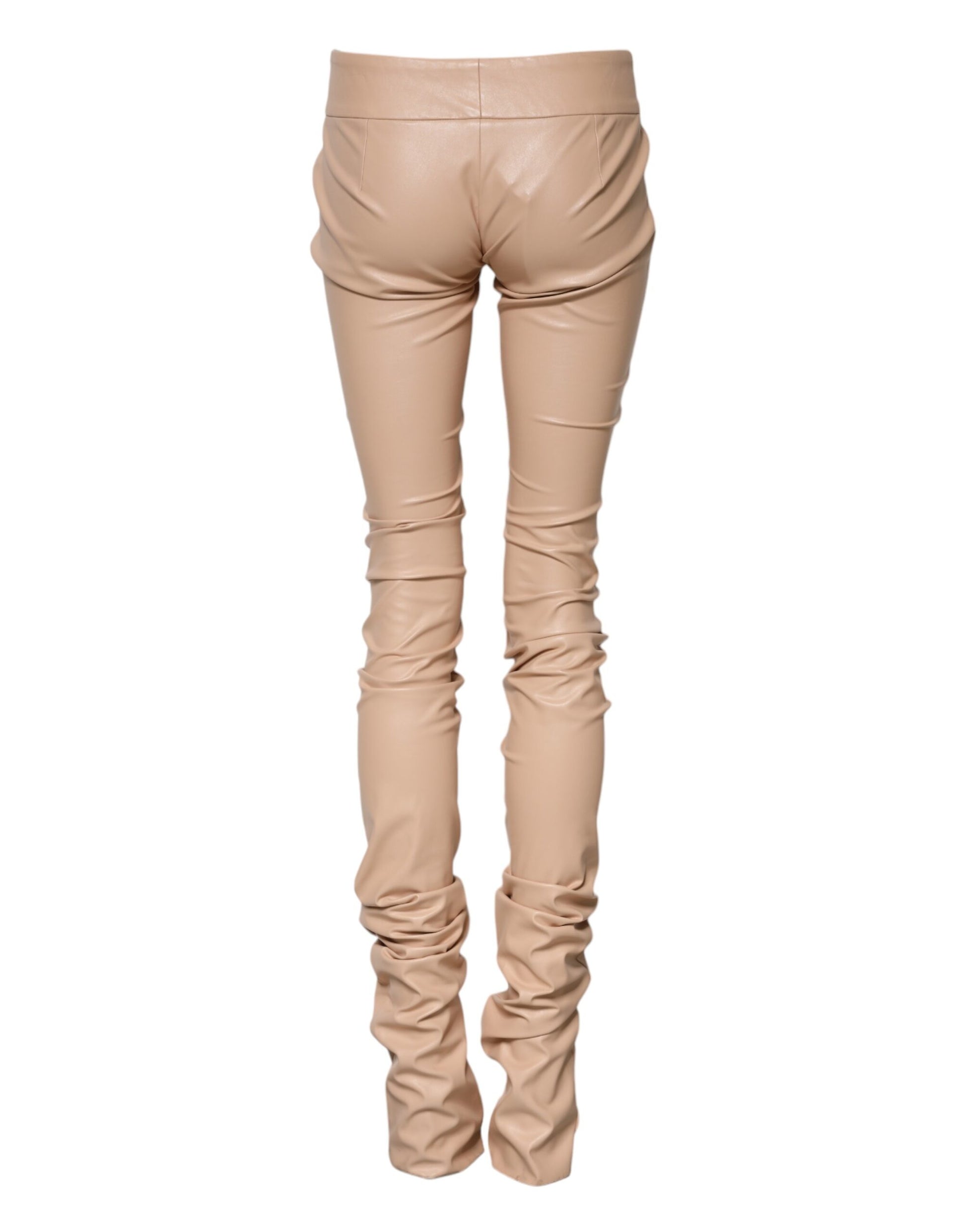 Dolce & Gabbana Beige Skinny Pants for Women detail view