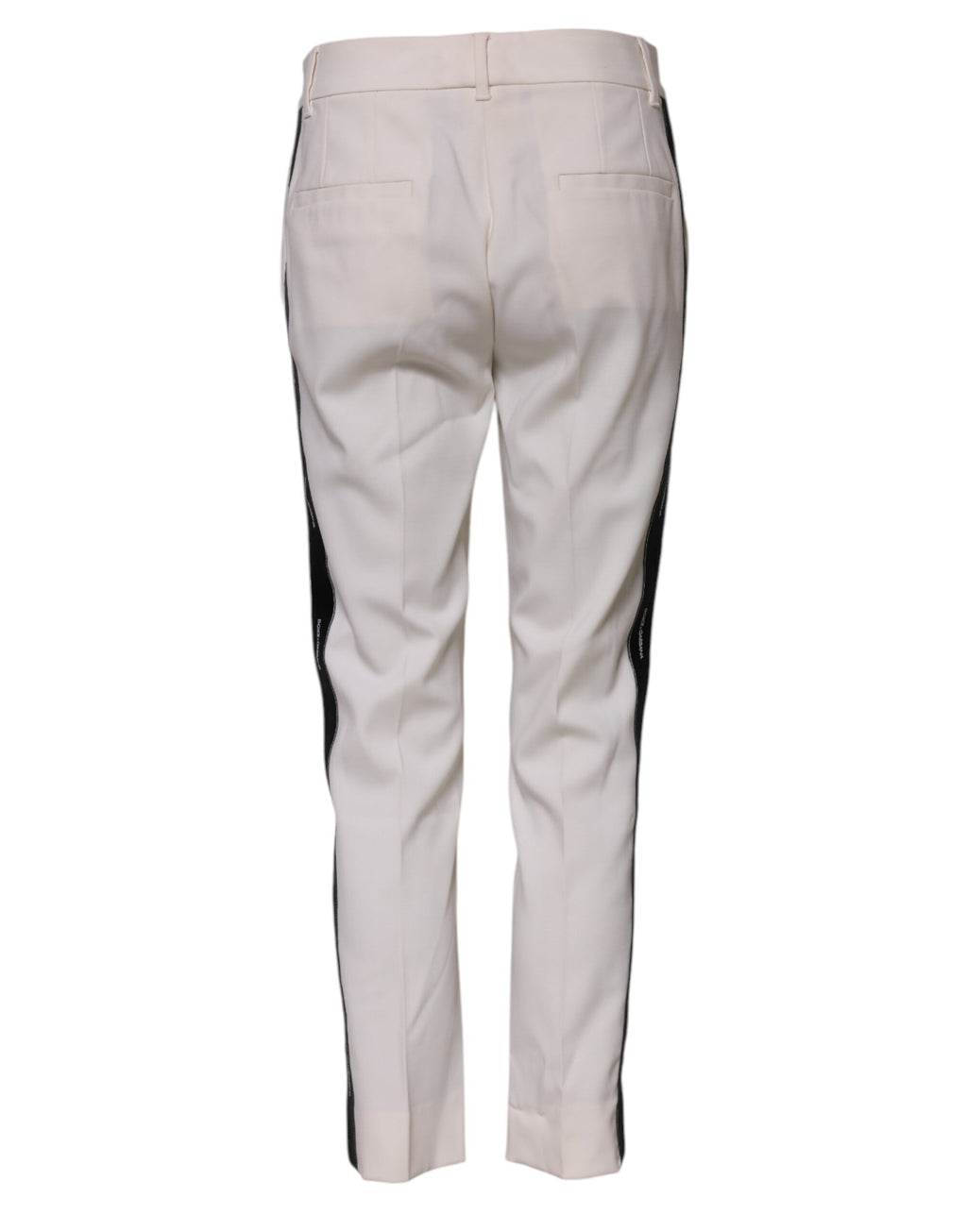 Dolce & Gabbana White Dress Pants for Women detail view