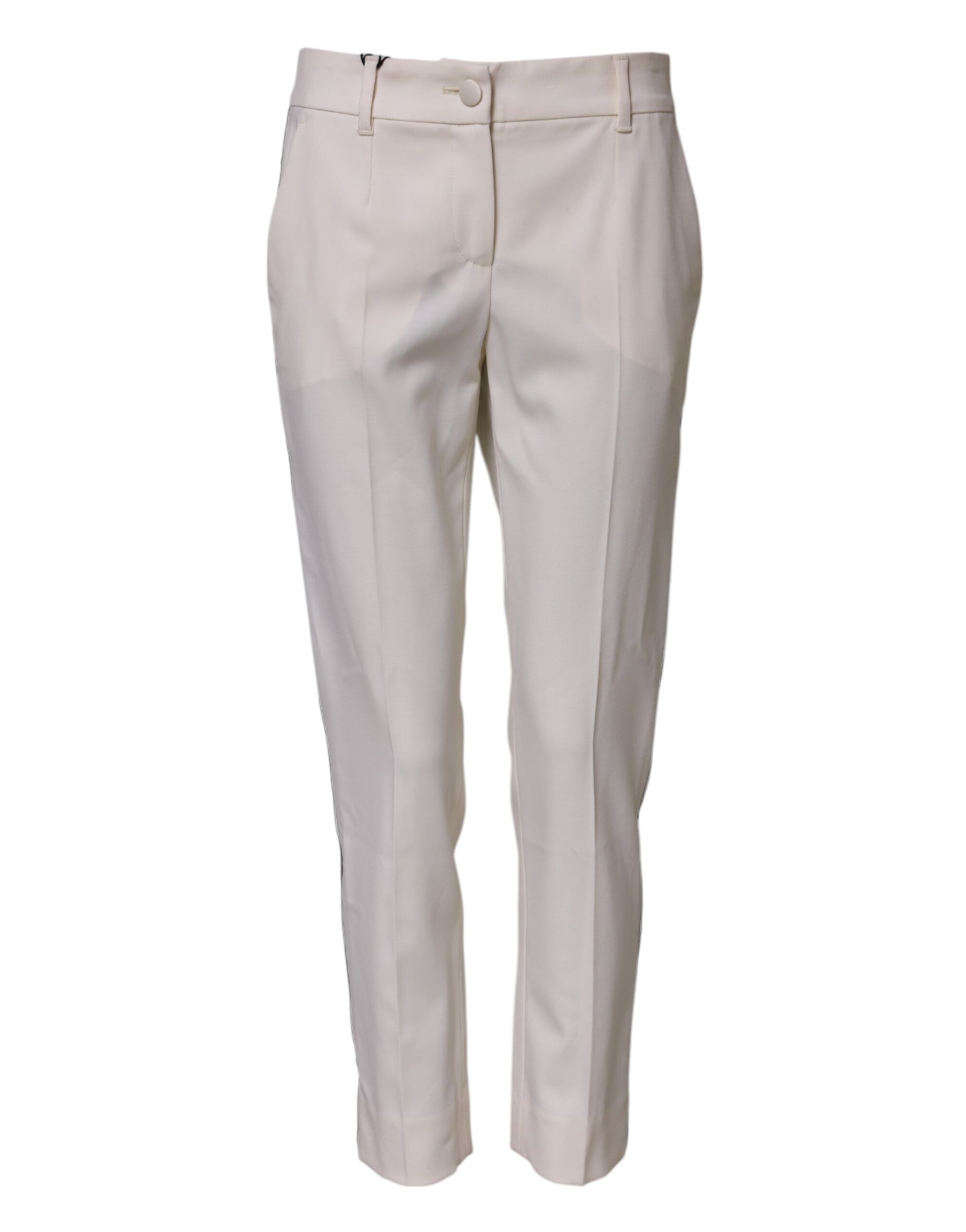 Dolce & Gabbana White Dress Pants for Women
