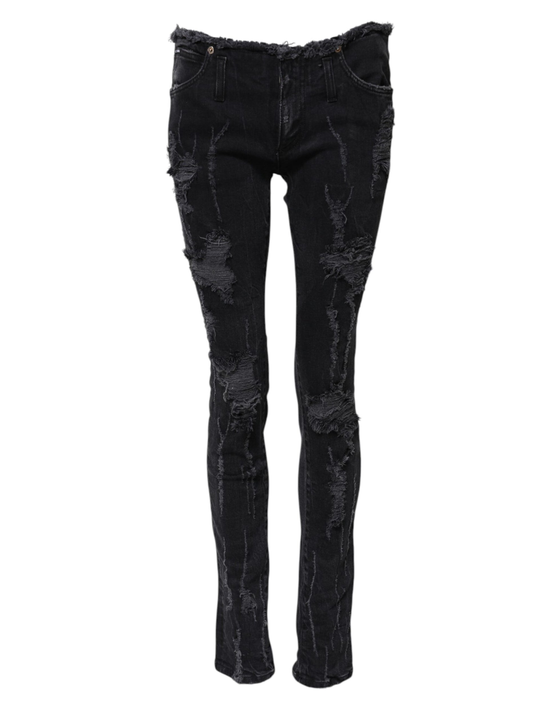 Dolce & Gabbana Black Skinny Jeans for Women alternate view