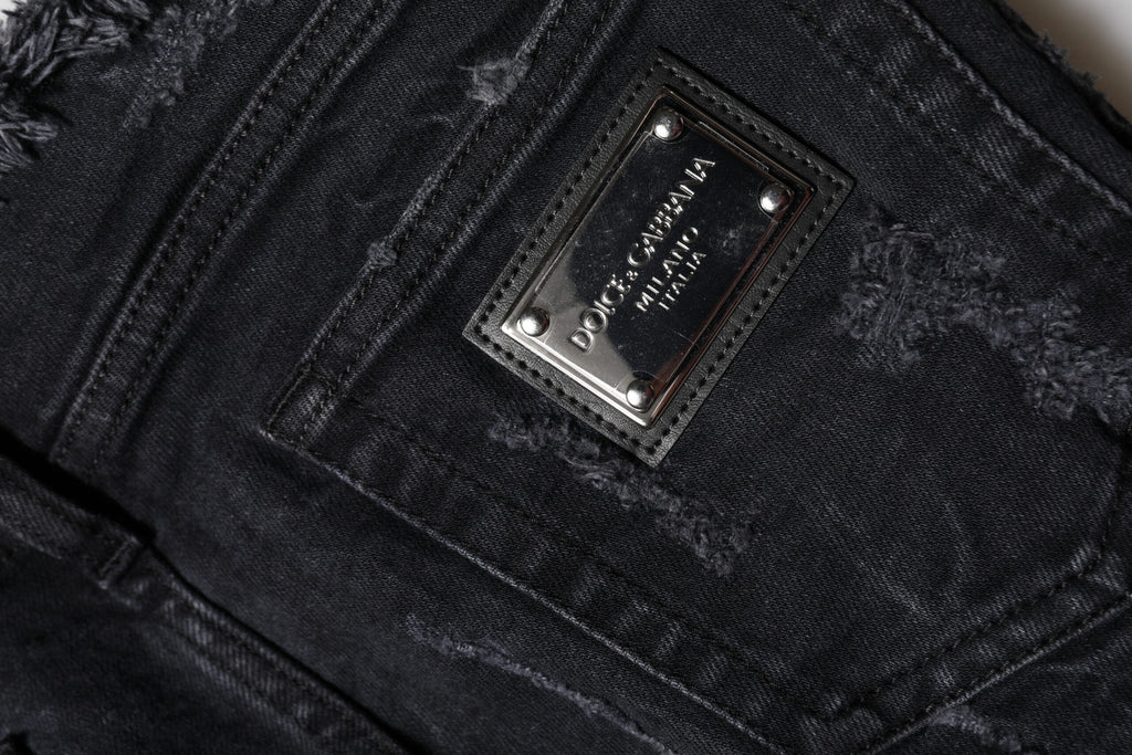 Dolce & Gabbana Black Skinny Jeans for Women additional view