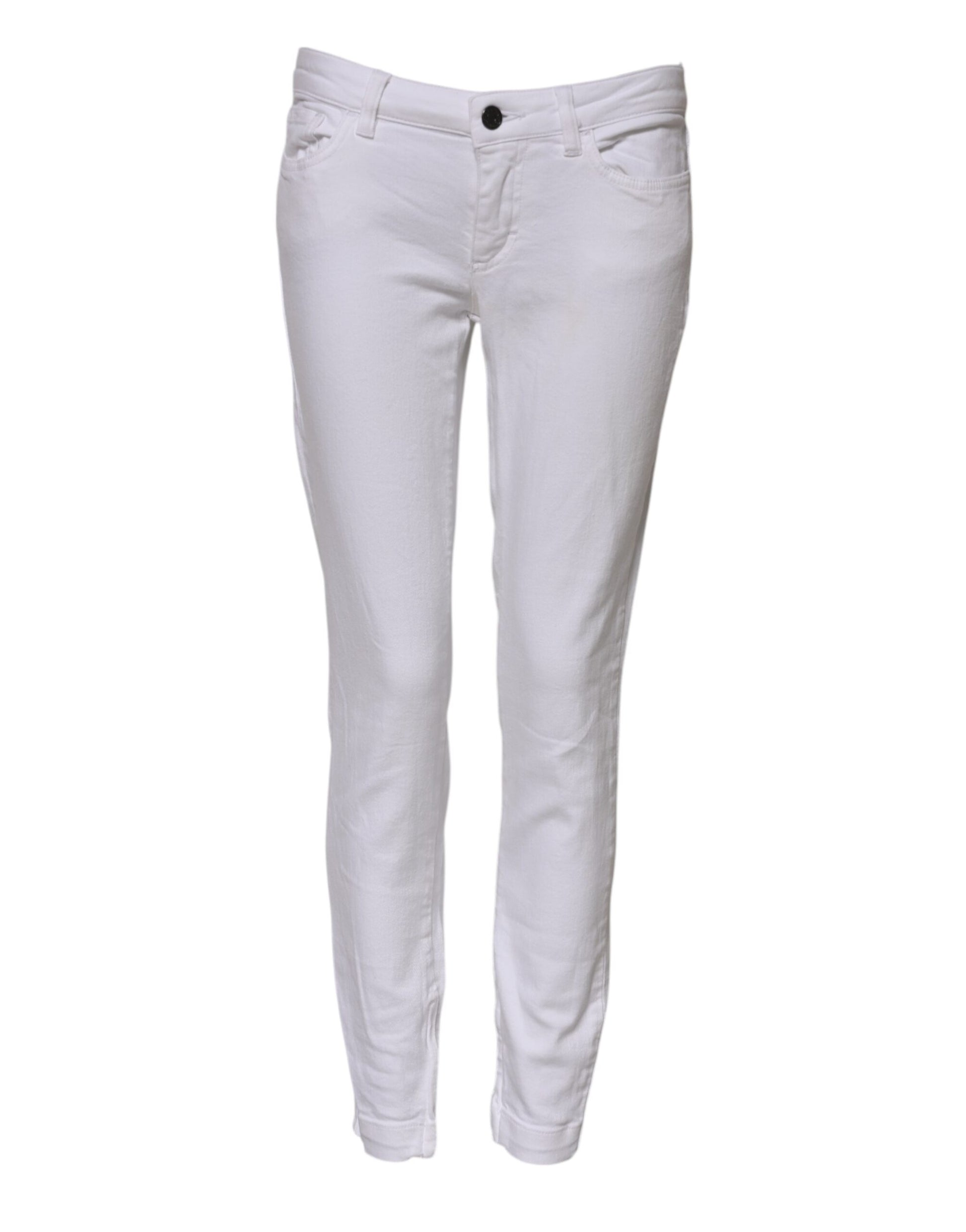 Dolce & Gabbana White Skinny Jeans for Women