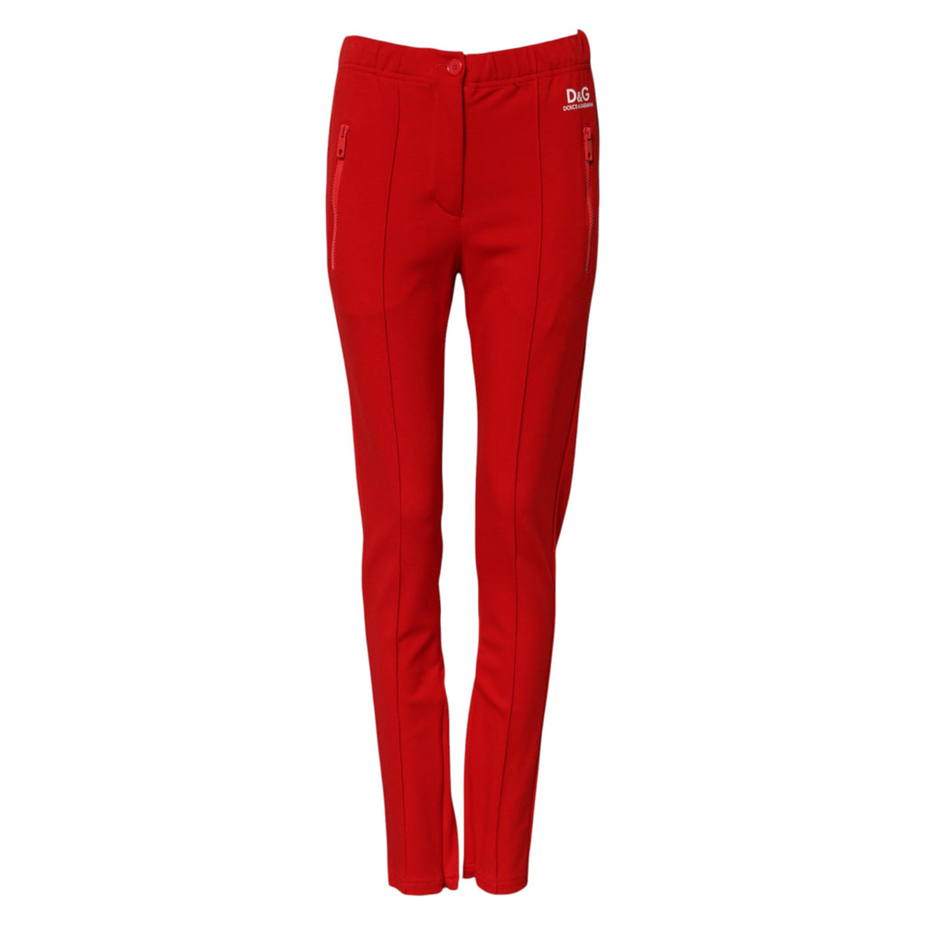 Dolce & Gabbana Red Casual Pants for Women additional view