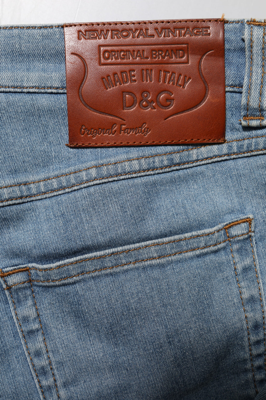 Dolce & Gabbana Blue Skinny Jeans for Women additional view