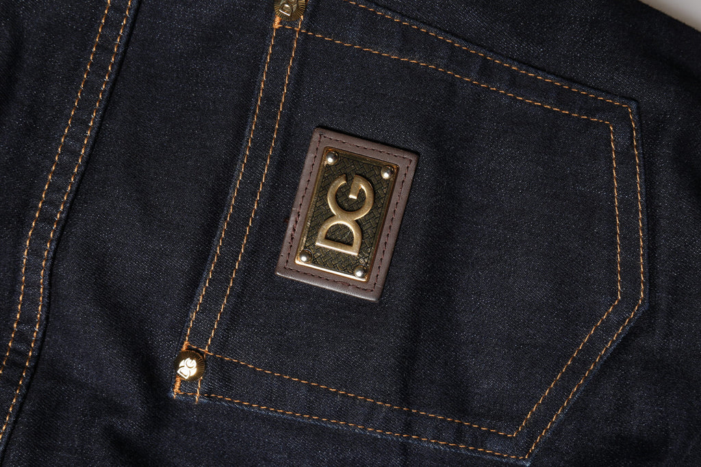 Dolce & Gabbana Blue Skinny Jeans for Women additional view