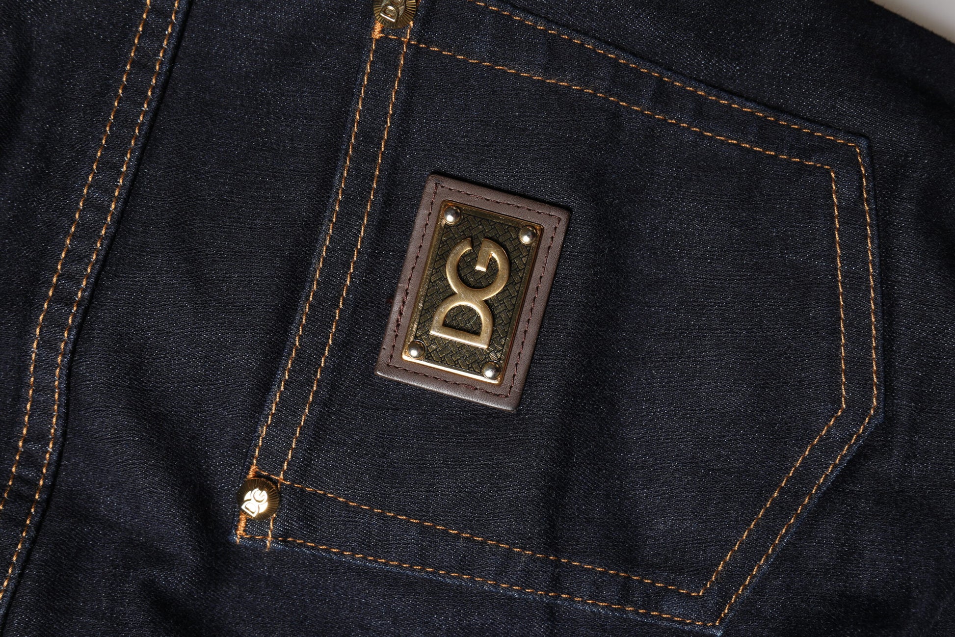 Dolce & Gabbana Blue Skinny Jeans for Women additional view
