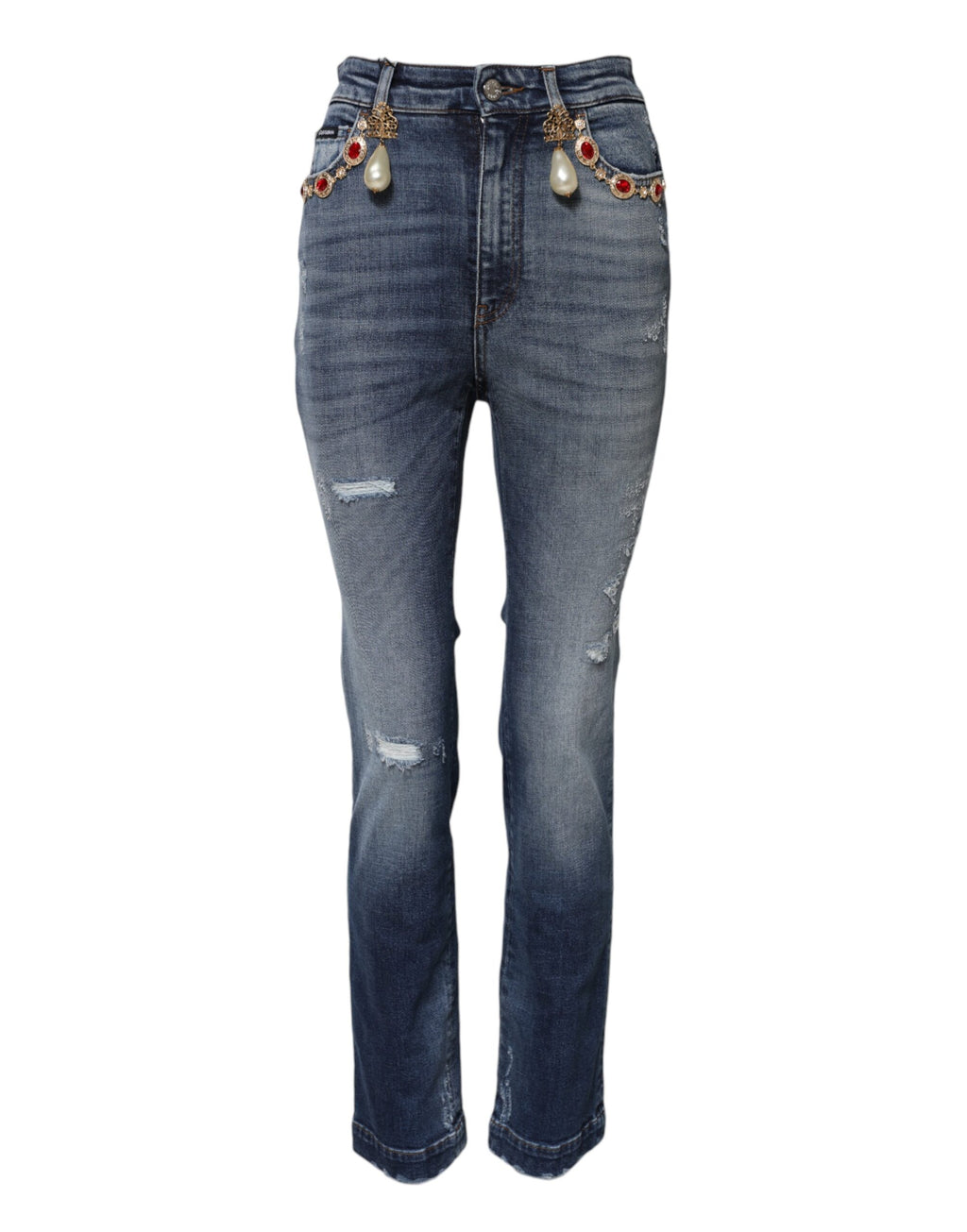 Dolce & Gabbana Blue Skinny Jeans for Women alternate view