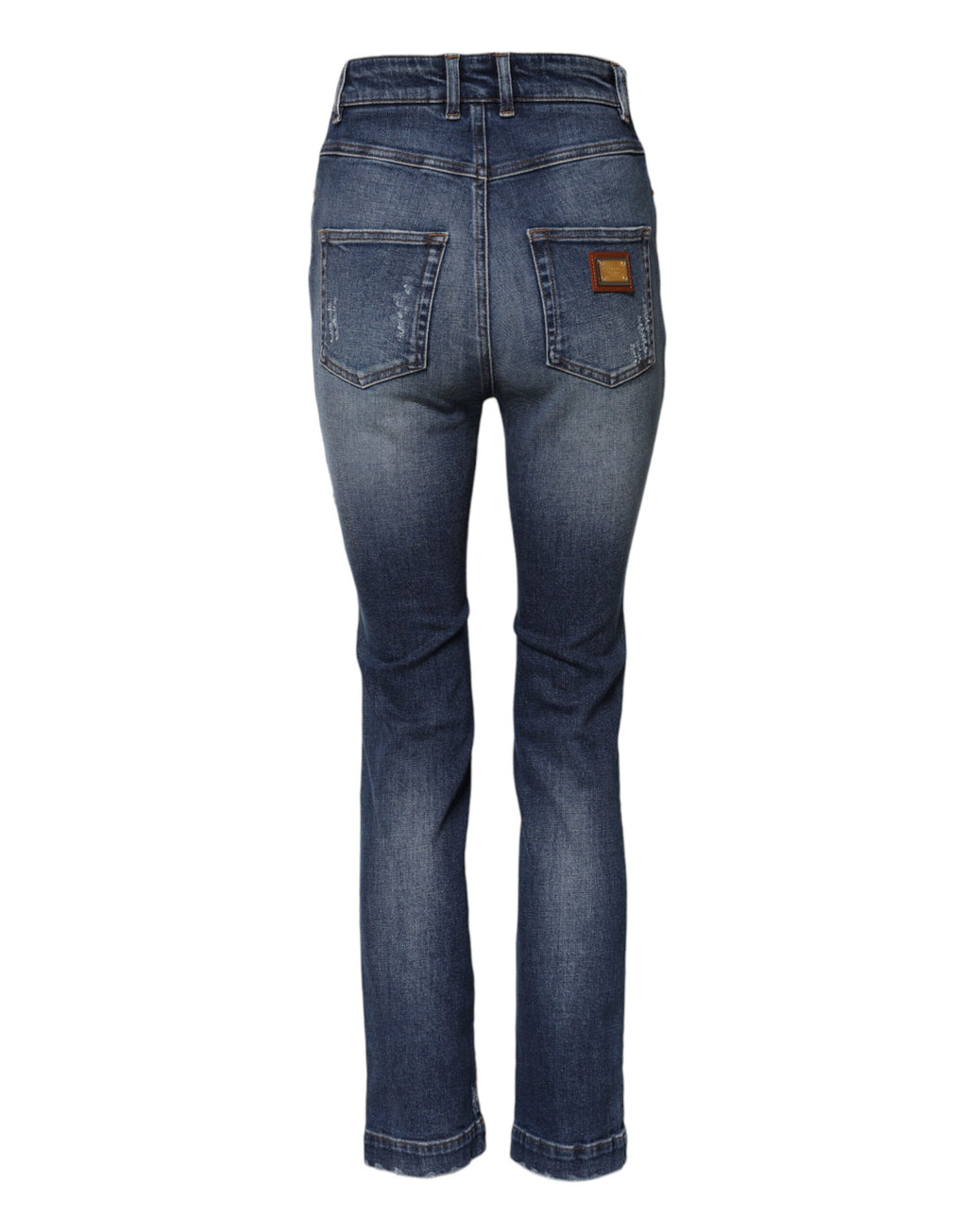 Dolce & Gabbana Blue Skinny Jeans for Women detail view