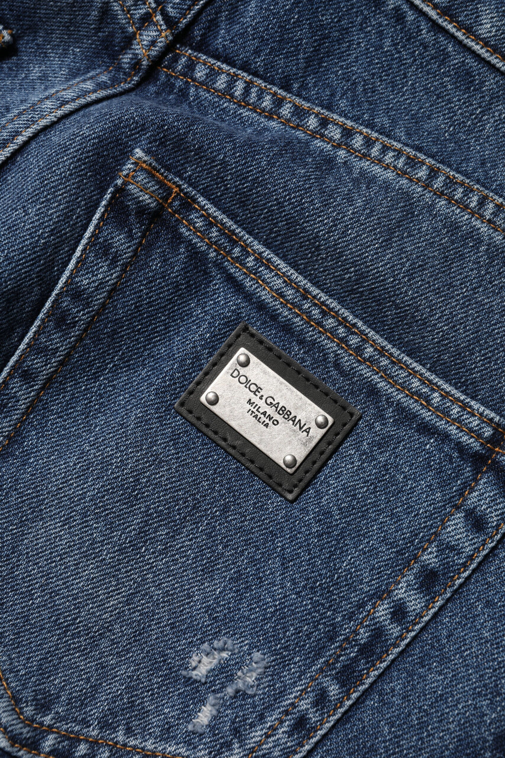 Dolce & Gabbana Blue Bootcut Jeans for Women additional view