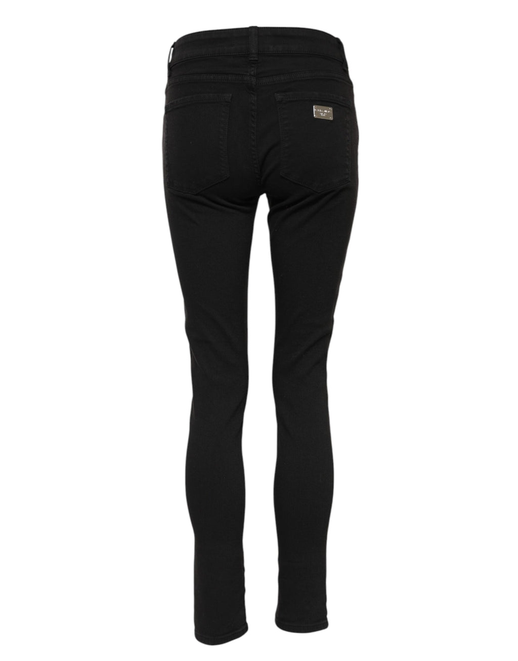 Dolce & Gabbana Black Skinny Jeans for Women detail view
