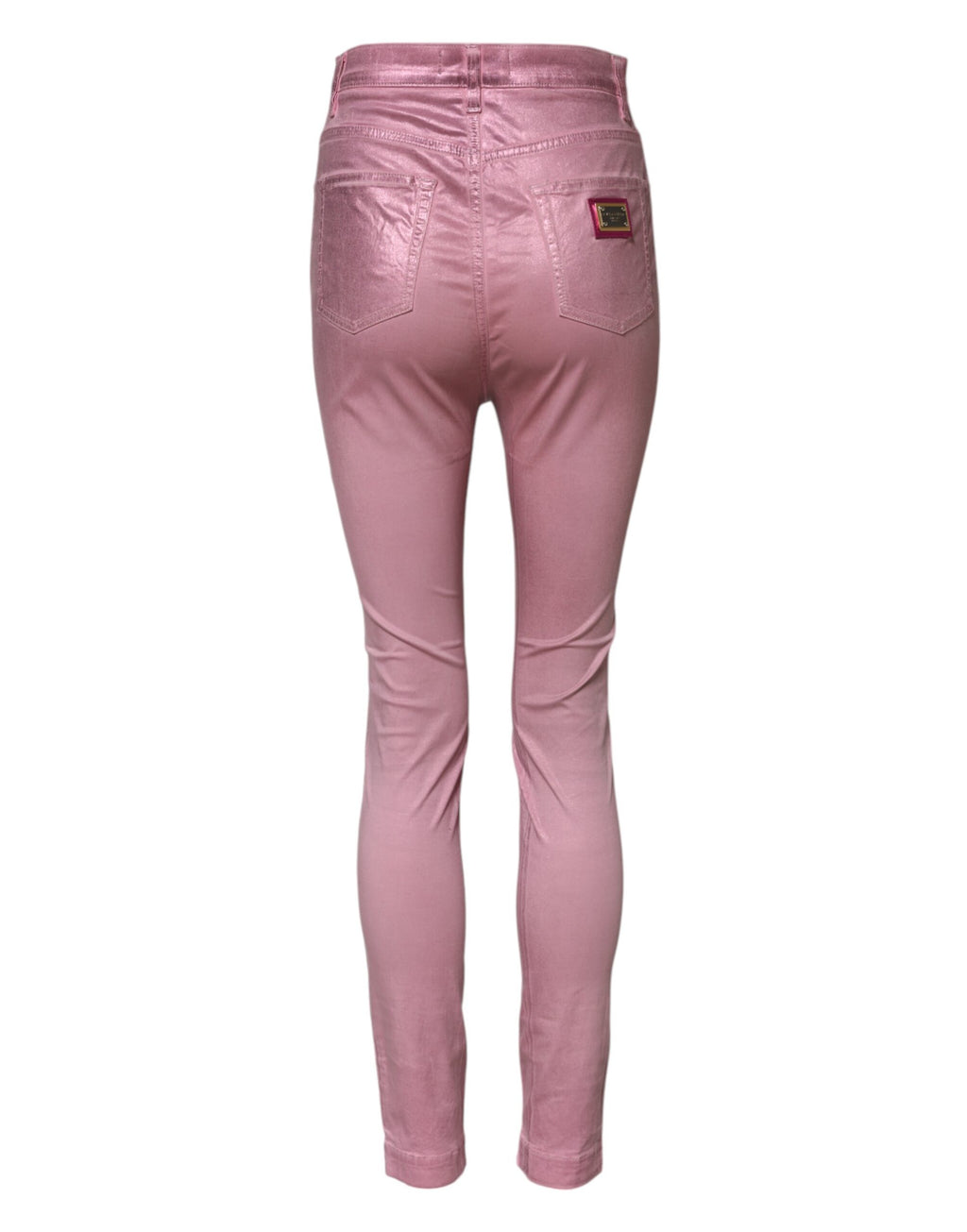 Dolce & Gabbana Pink Skinny Jeans for Women detail view