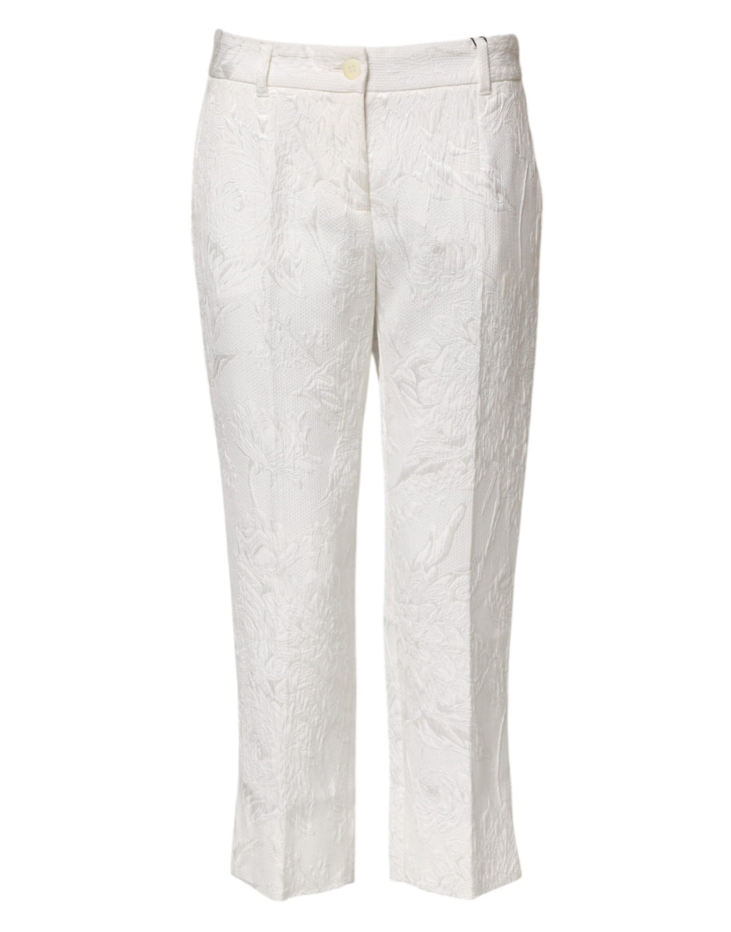 Dolce & Gabbana White Cropped Pants for Women alternate view