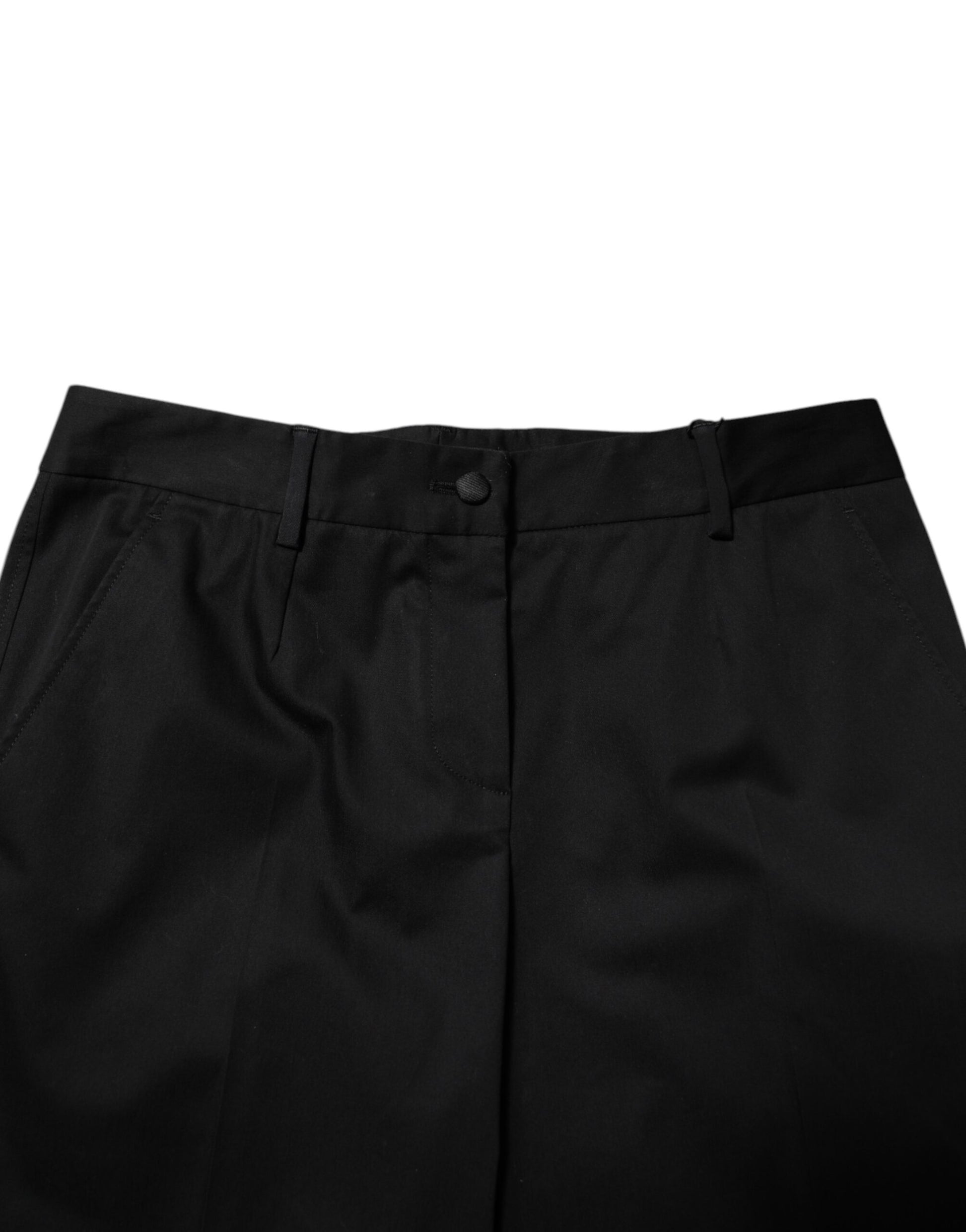 Dolce & Gabbana Black Dress Pants for Women side view