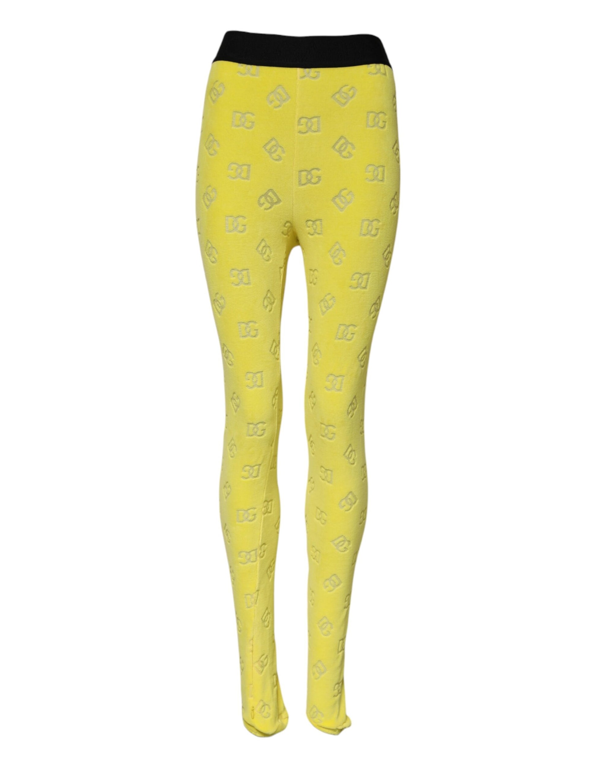 Dolce & Gabbana Yellow Skinny Pants for Women alternate view