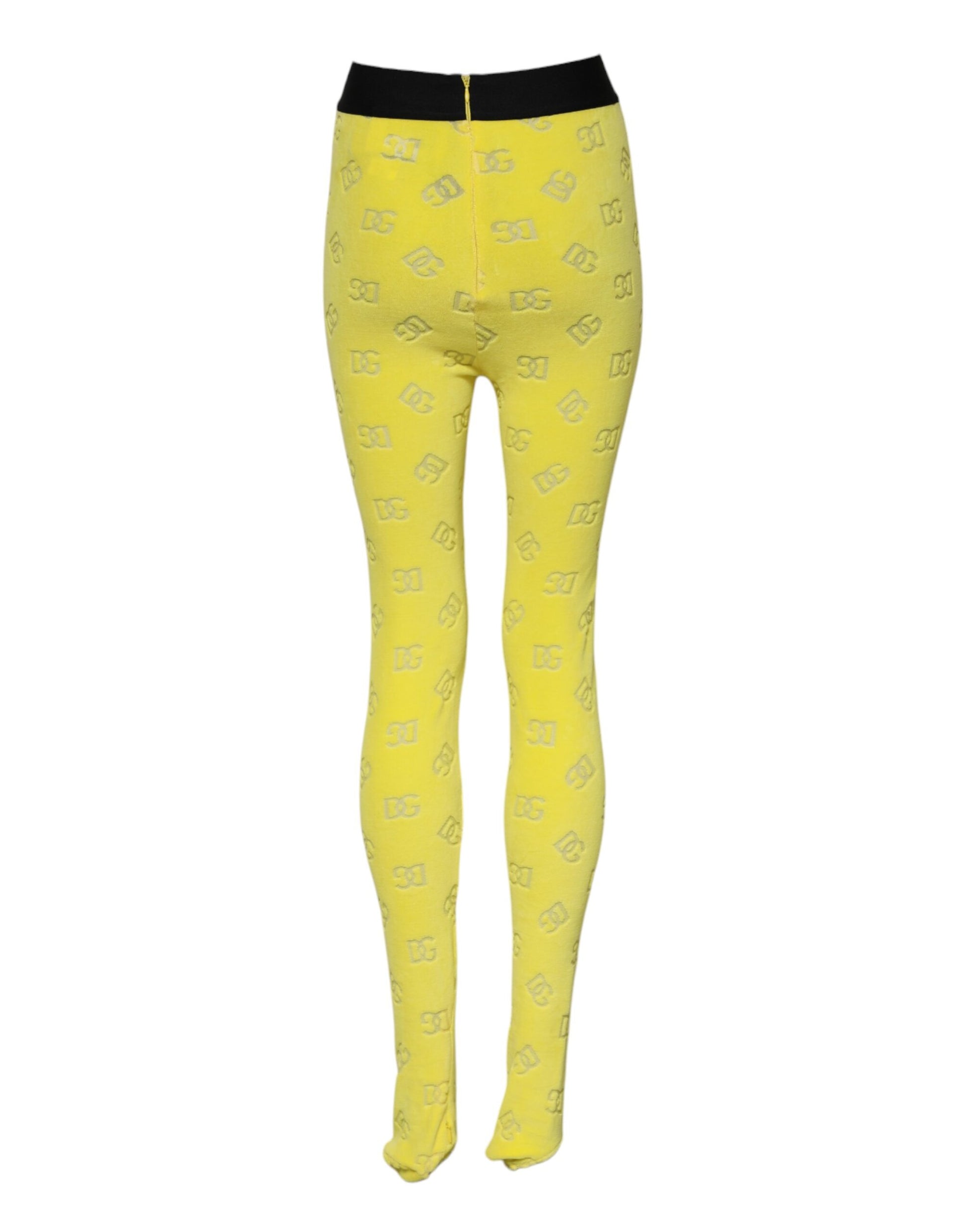 Dolce & Gabbana Yellow Skinny Pants for Women detail view