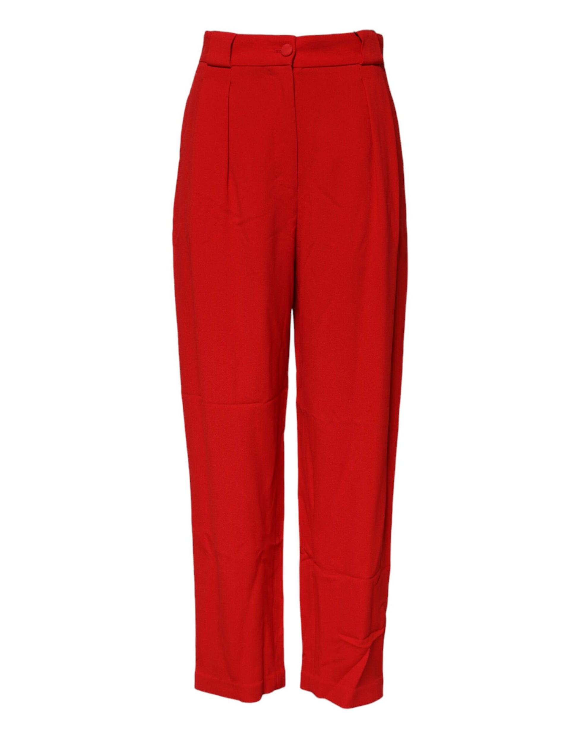 Dolce & Gabbana Red Dress Pants for Women