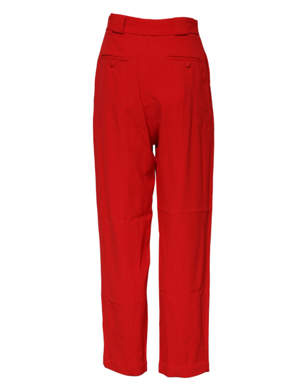Dolce & Gabbana Red Dress Pants for Women detail view