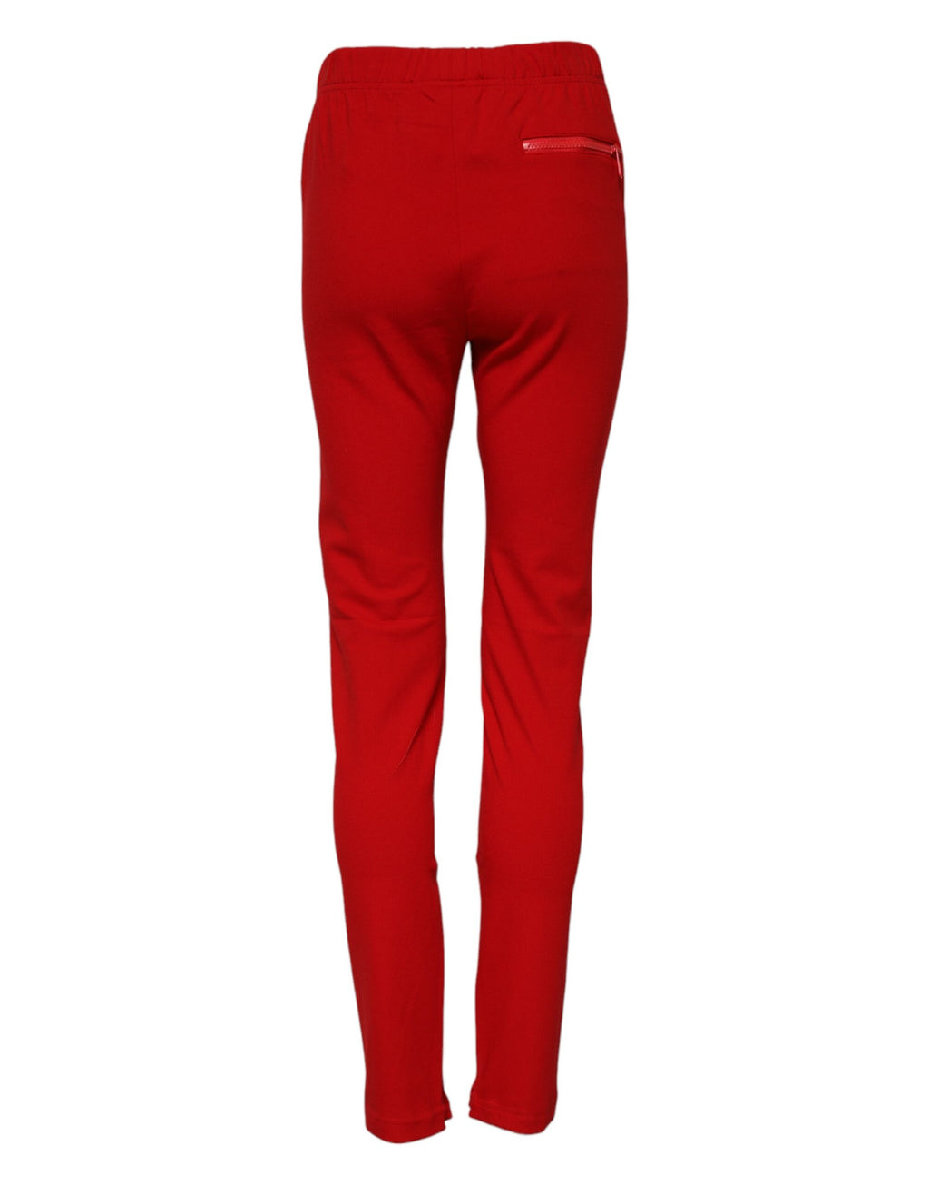 Dolce & Gabbana Red Skinny Pants for Women detail view