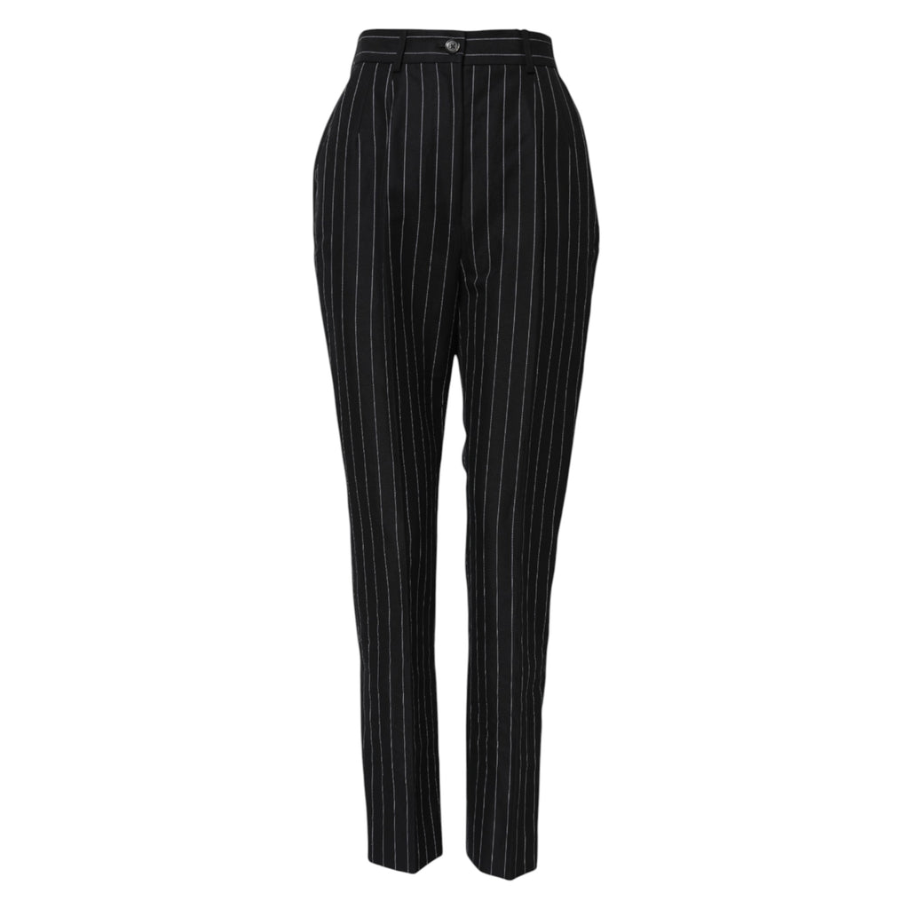 Dolce & Gabbana Black Dress Pants for Women side view
