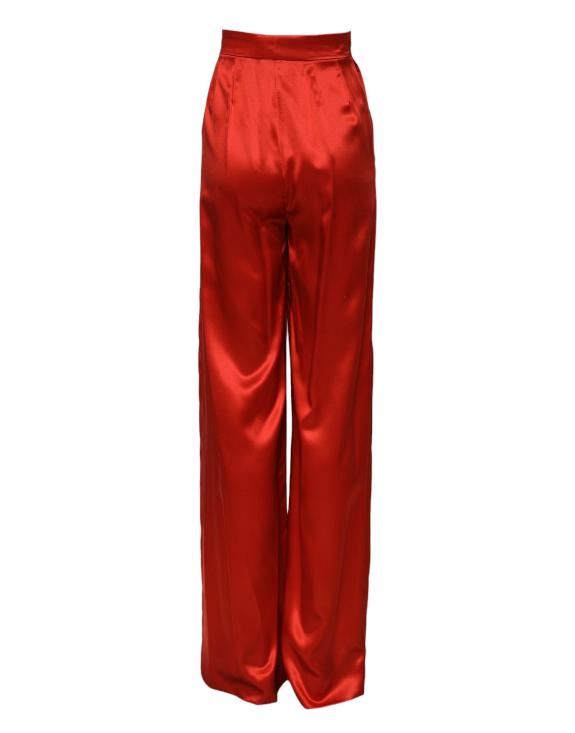 Dolce & Gabbana Red Casual Pants for Women detail view