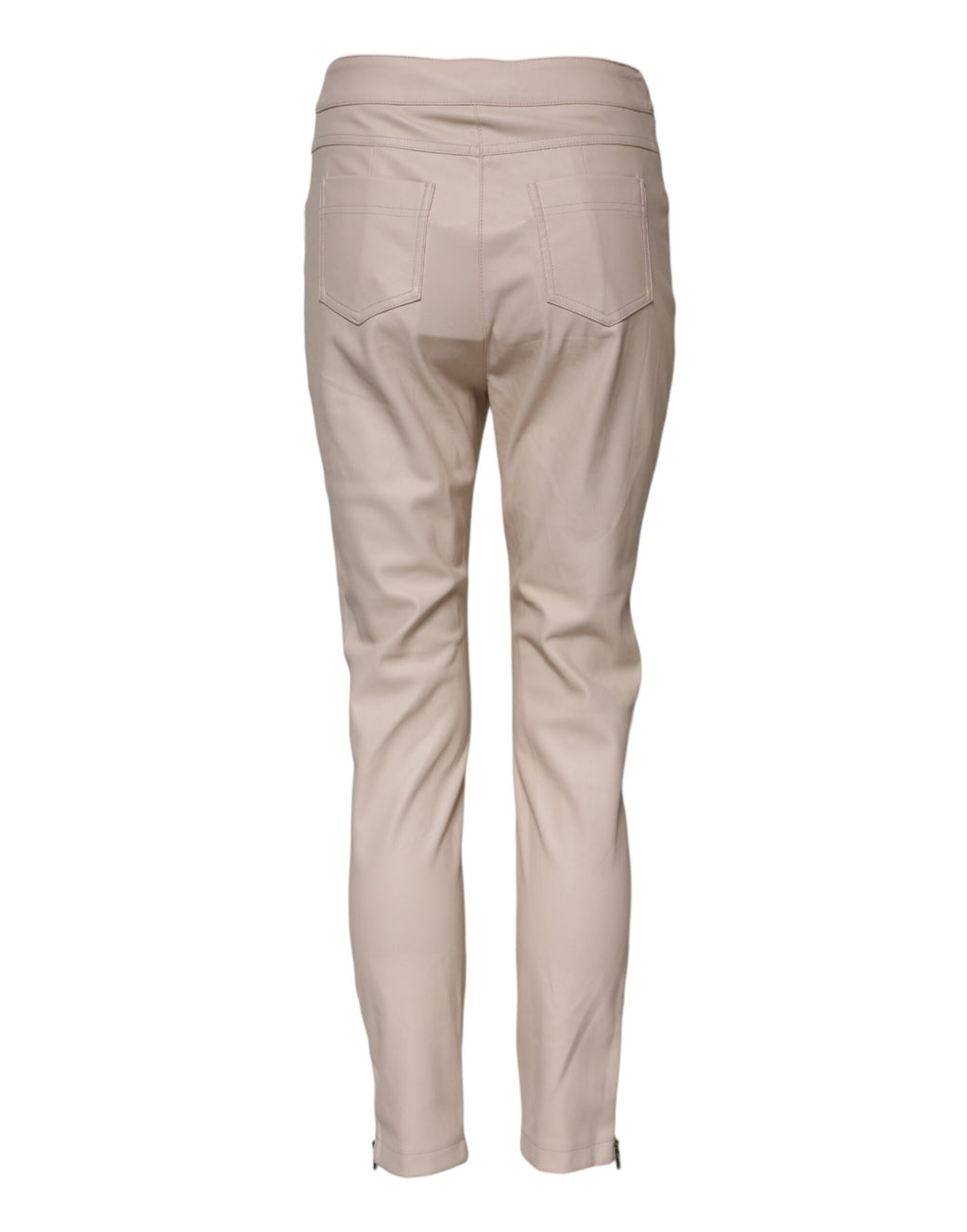 Elisabetta Franchi Beige Dress Pants for Women detail view