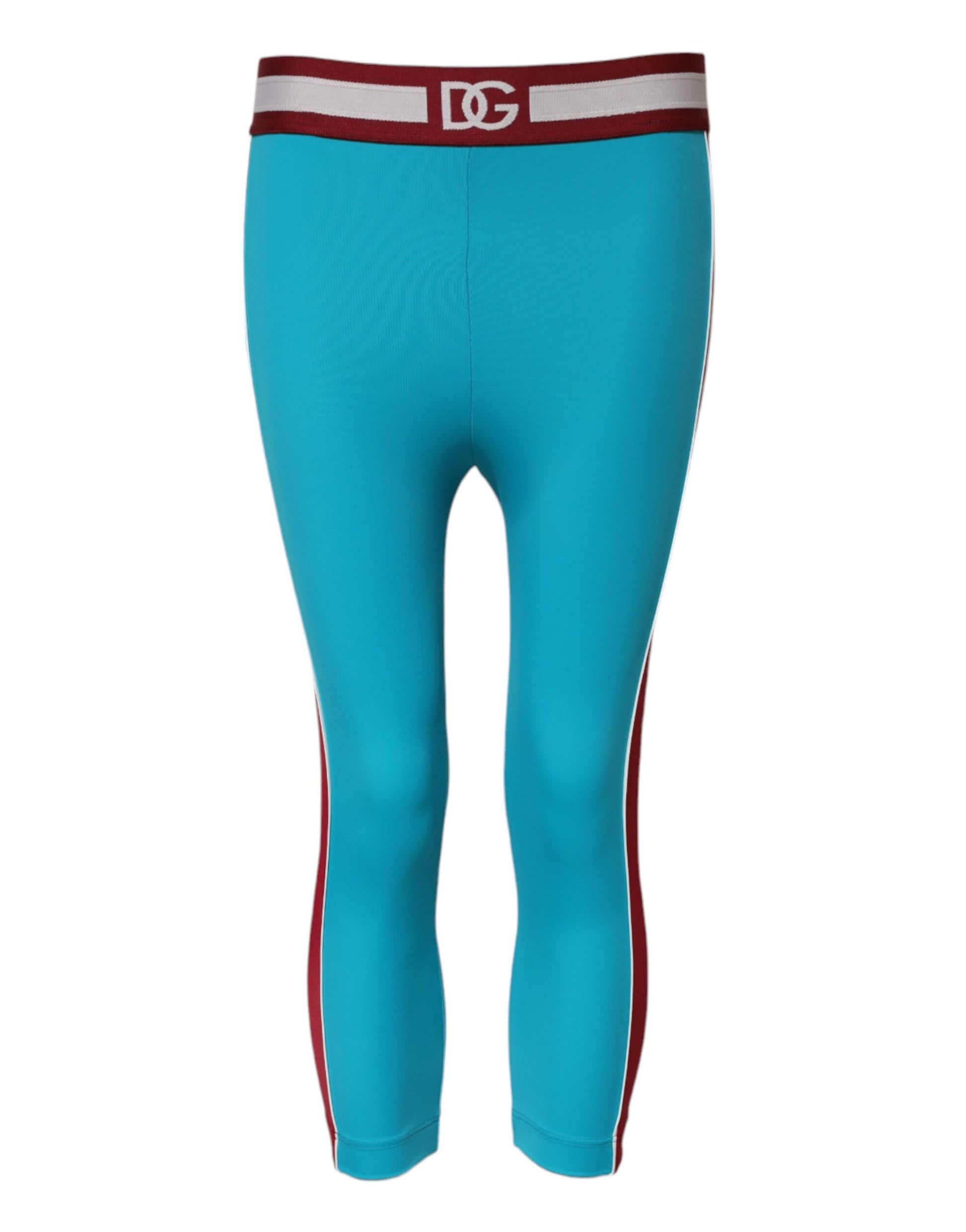 Dolce & Gabbana Blue Cropped Pants for Women